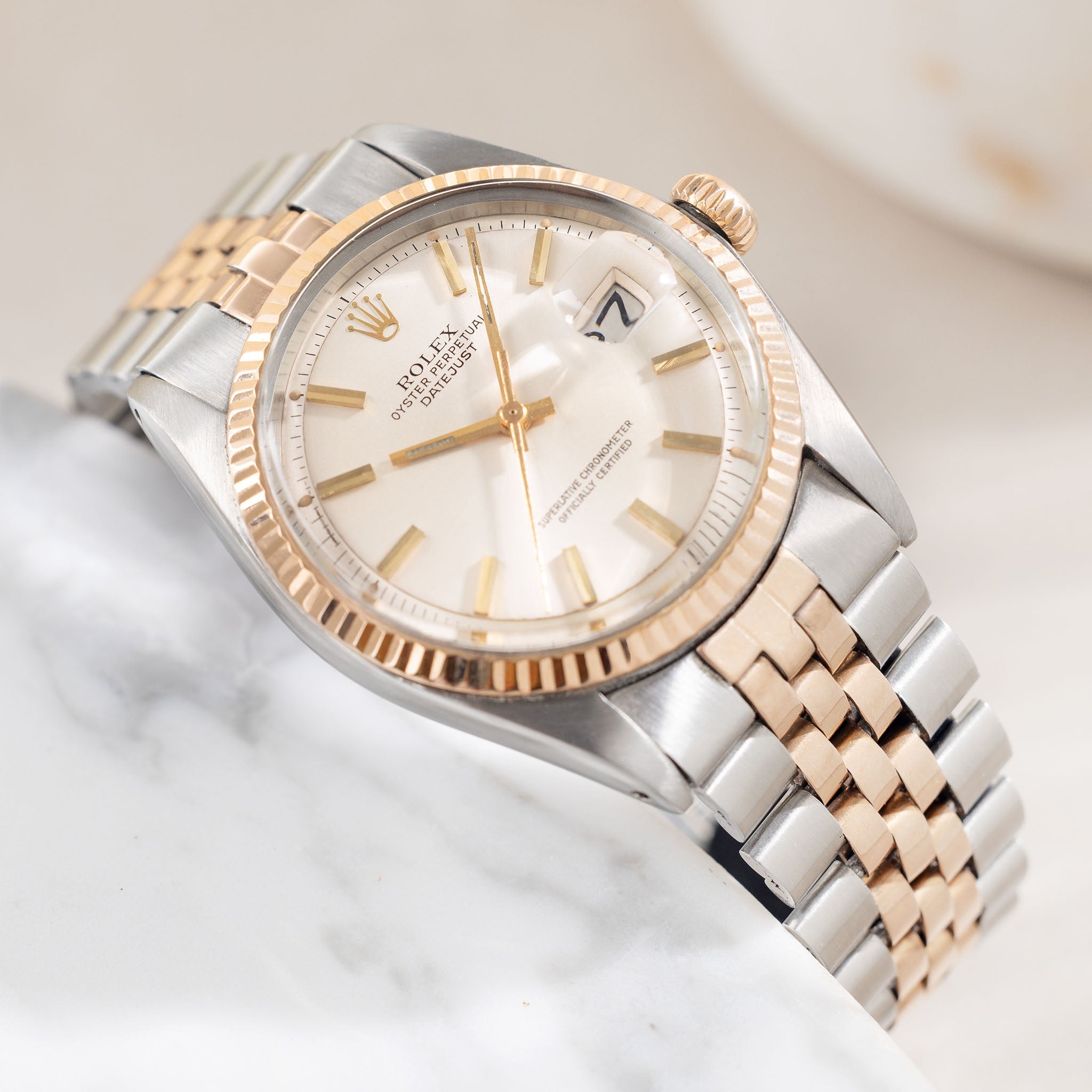 Rolex Datejust 1601 Steel and Rose gold - incoming