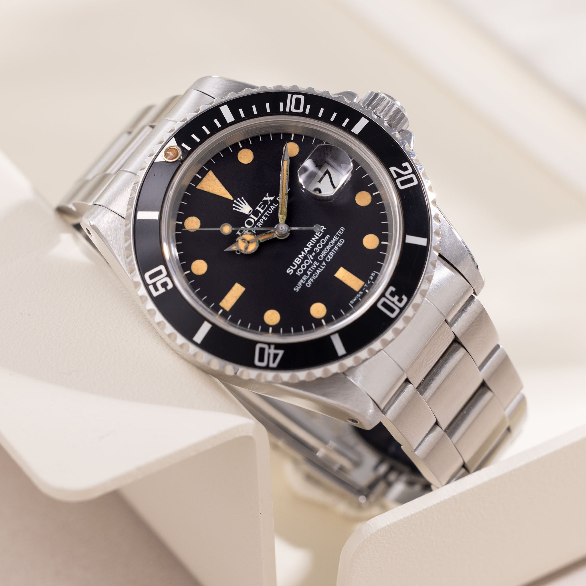 Rolex Submariner Matte Dial with Vivid Patina Ref. 16800