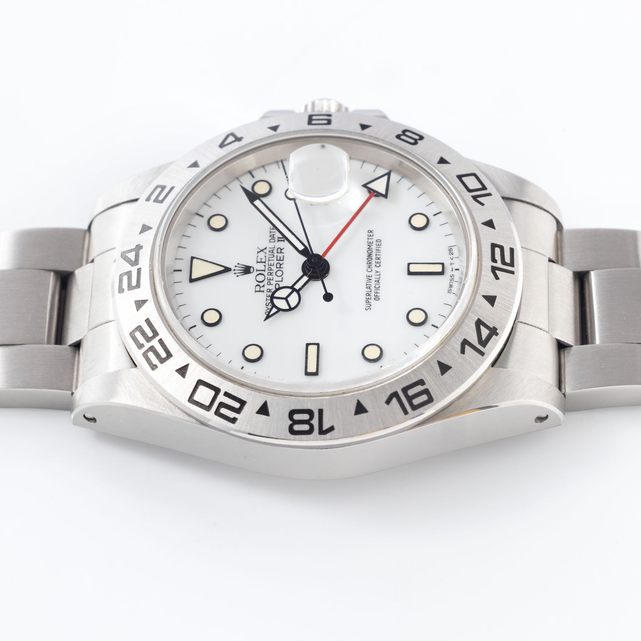 Rolex Explorer II White "Porcelain" Dial Ref. 16550