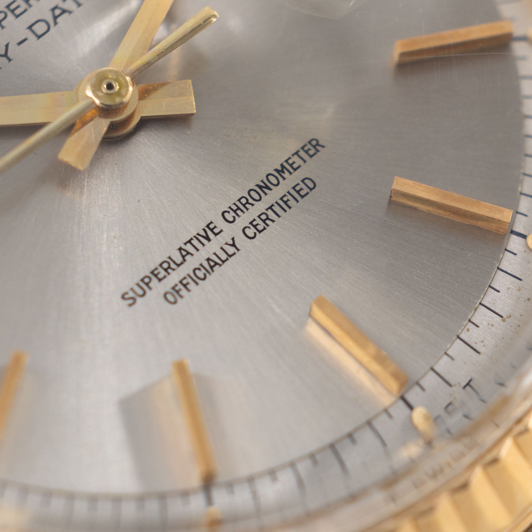 Rolex Day-date  light grey soleil  dial ref 1803