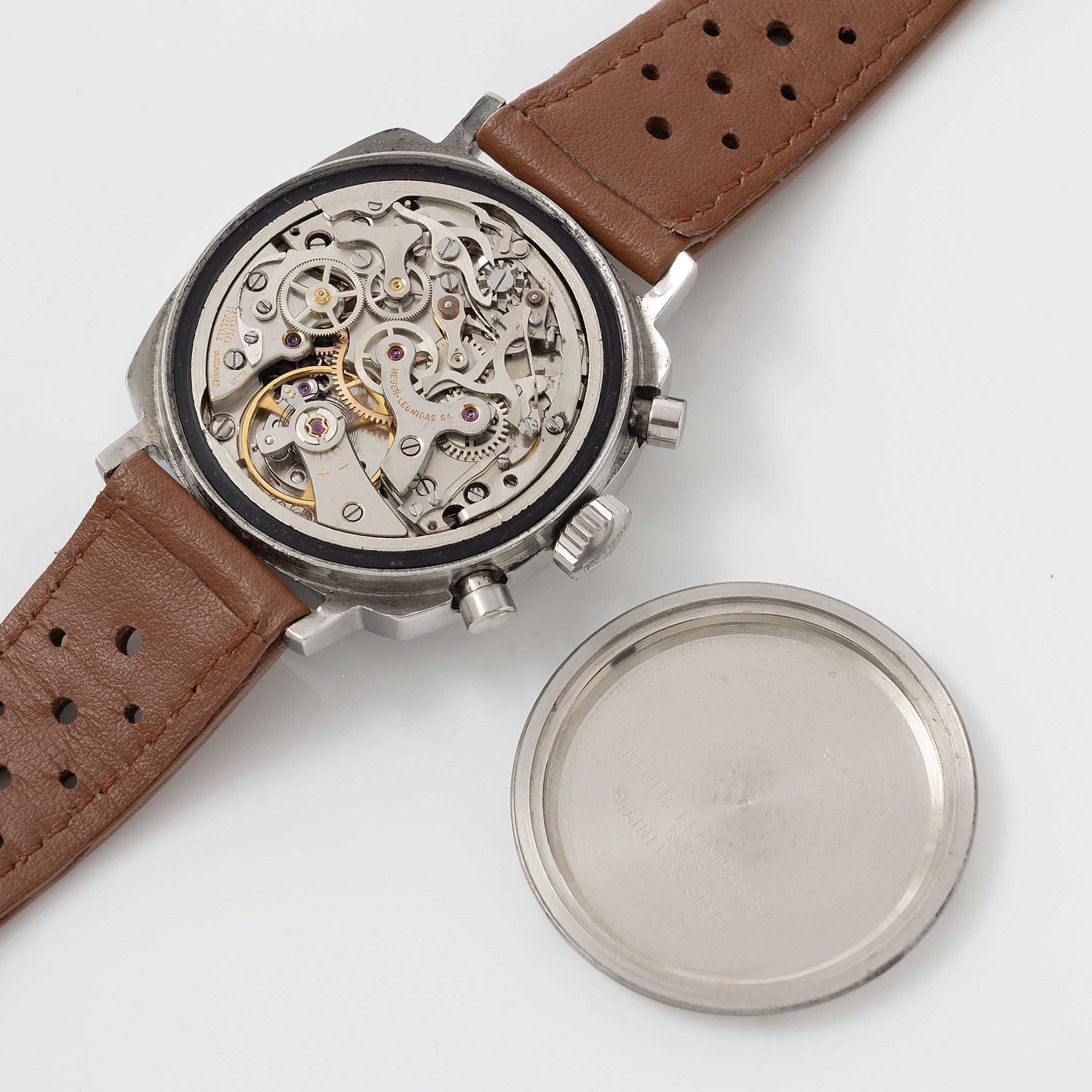 Heuer Camaro “Tachymeter” brown dial ref 7220