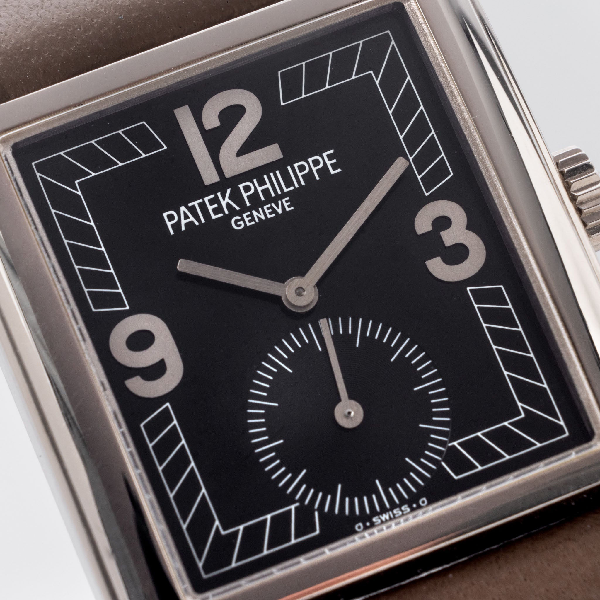 Patek Philippe Gondolo Black Sigma Dial in 18K White Gold Ref. 5014G