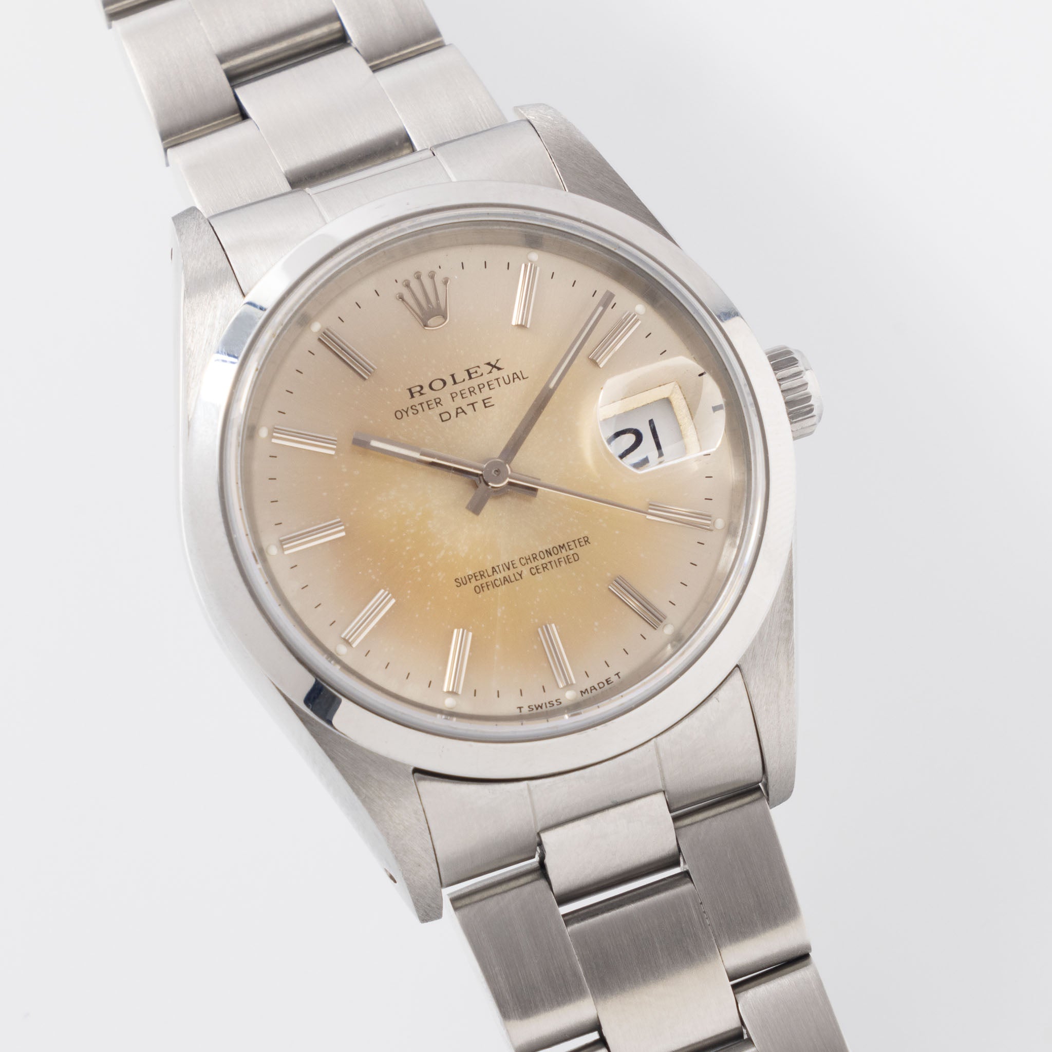 Rolex Oyster Perpetual Date "Tropical Dial" Ref. 15200