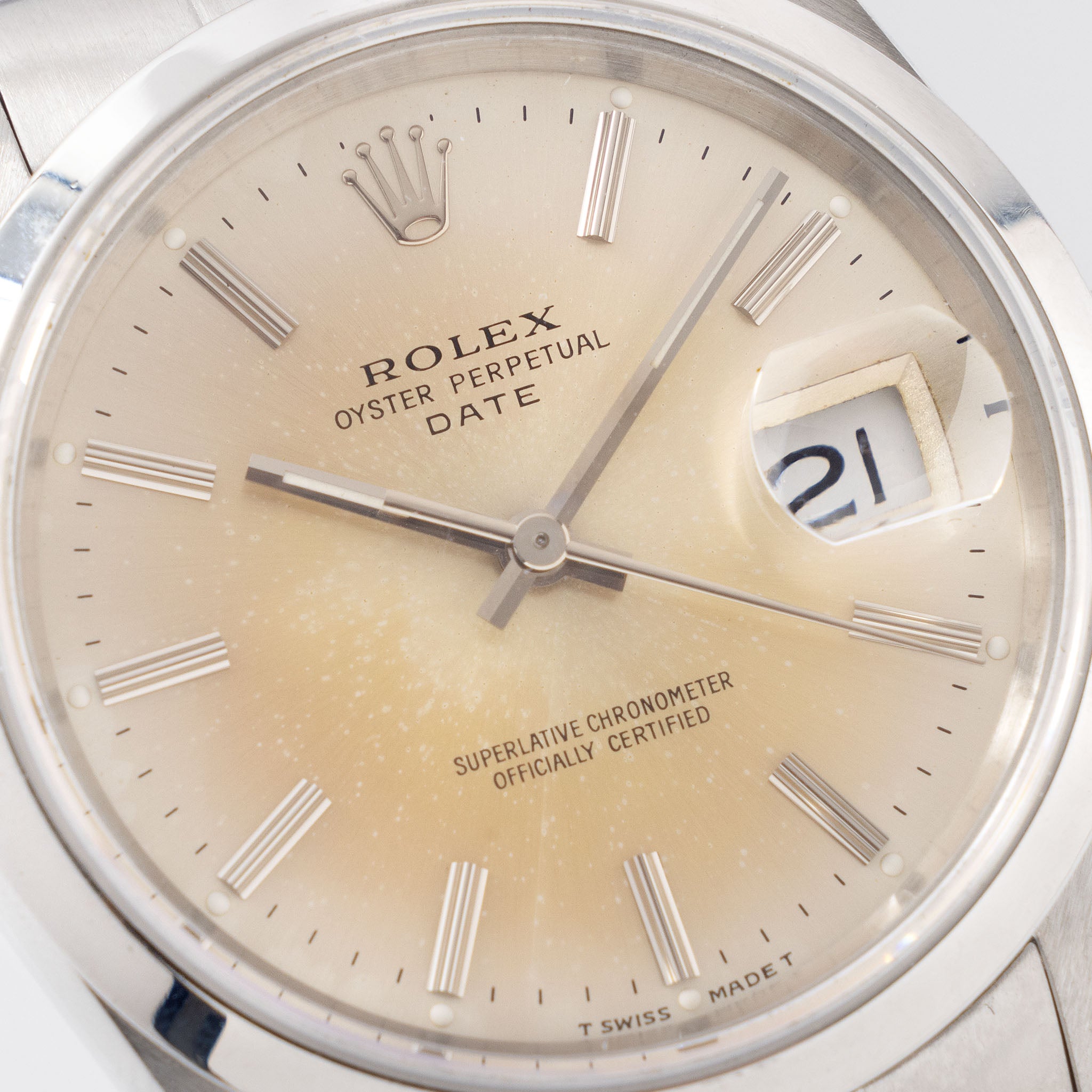 Rolex Oyster Perpetual Date "Tropical Dial" Ref. 15200