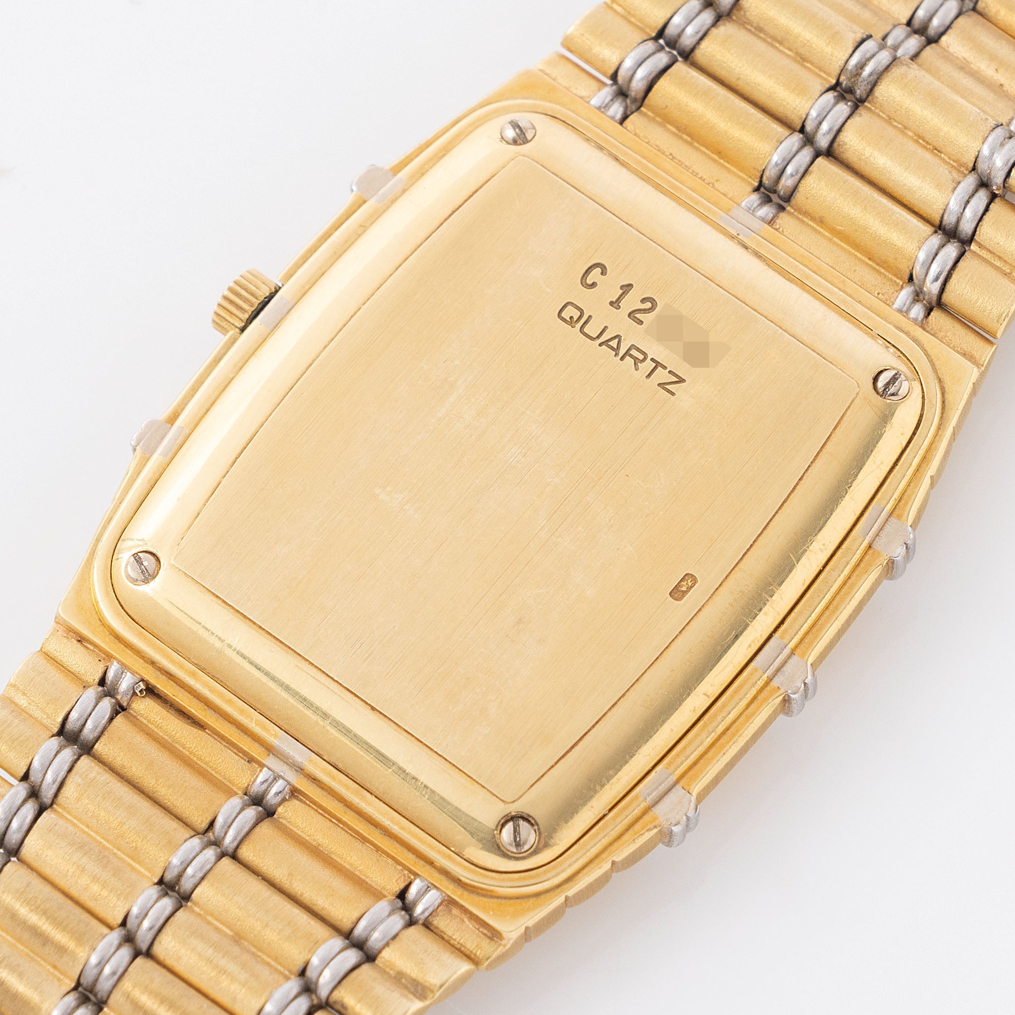 Audemars Piguet Two-Tone "Bamboo" Quartz 18K Yellow & White Gold