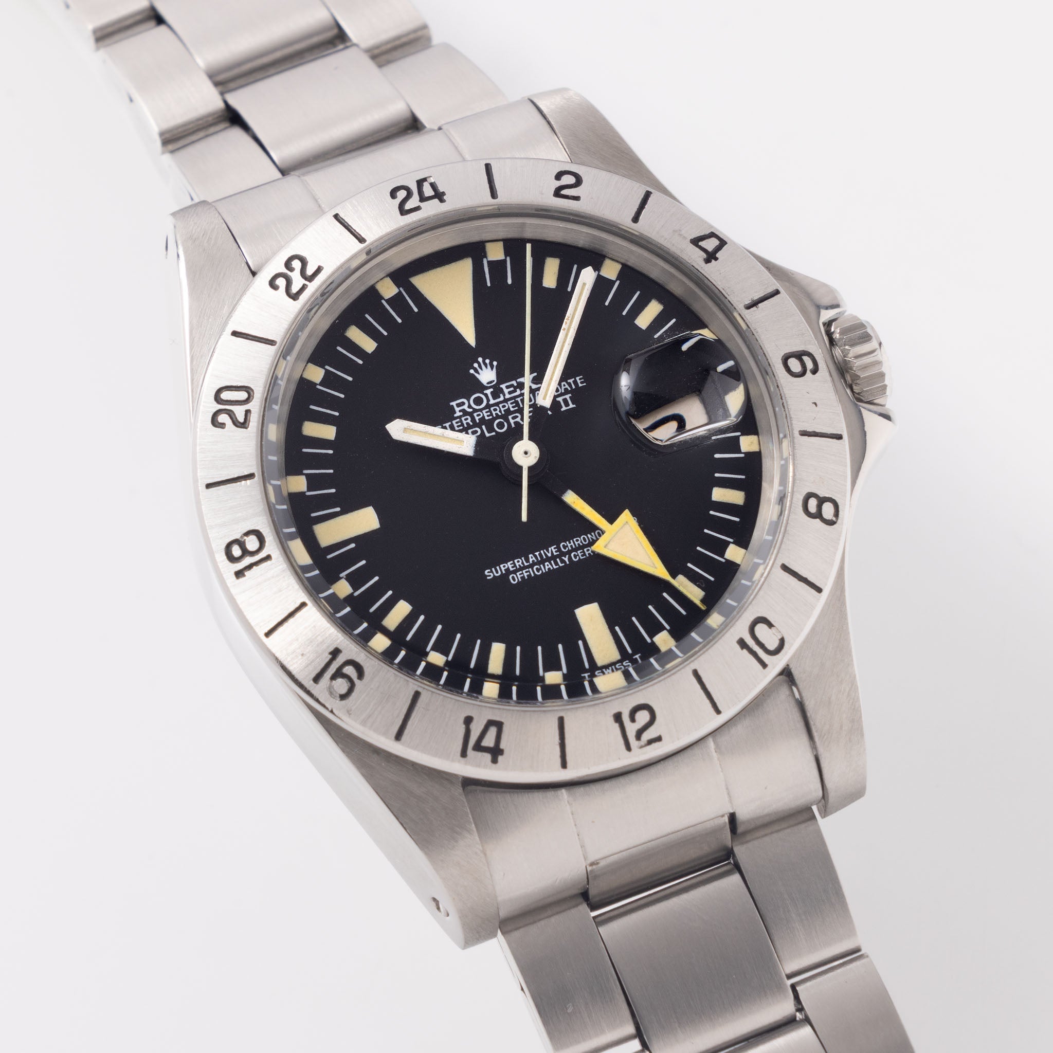 Explorer II 1655 Mk2 Frog Foot dial “Albino”