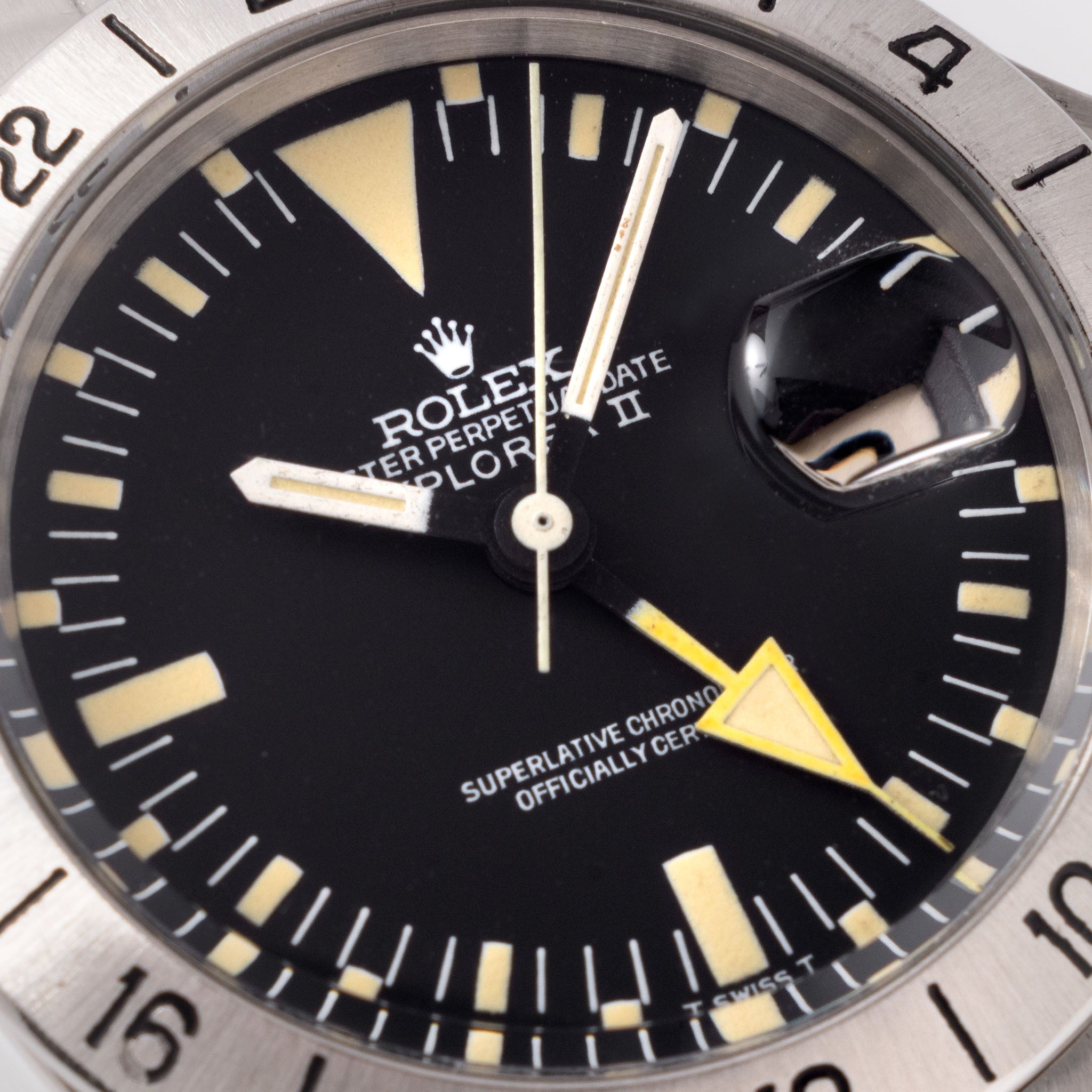 Explorer II 1655 Mk2 Frog Foot dial “Albino”
