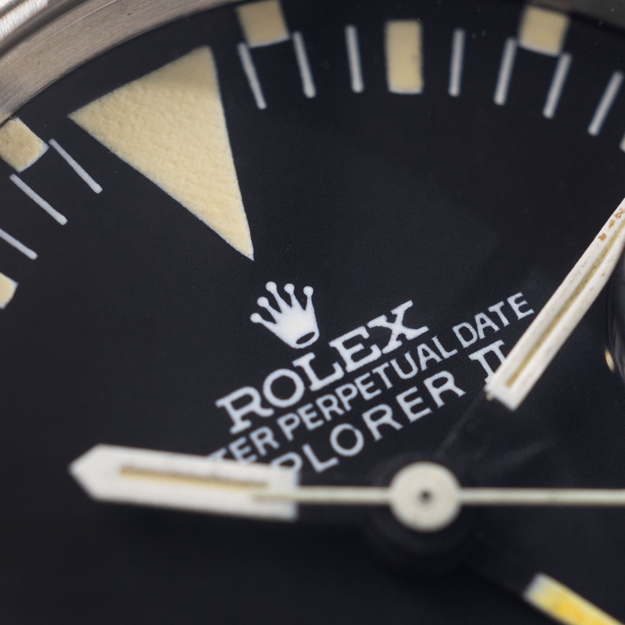 Explorer II 1655 Mk2 Frog Foot dial “Albino”