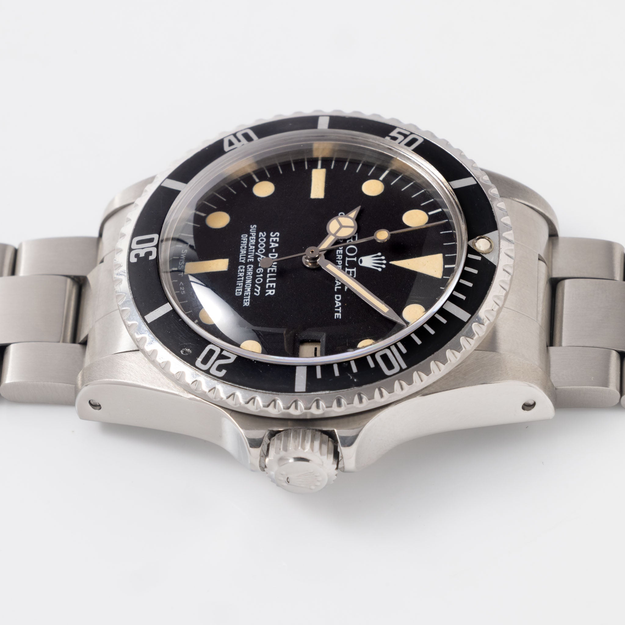 Rolex Sea-dweller ref 1665 MK2 Rail dial with Vivid Patina, Box and Service Papers