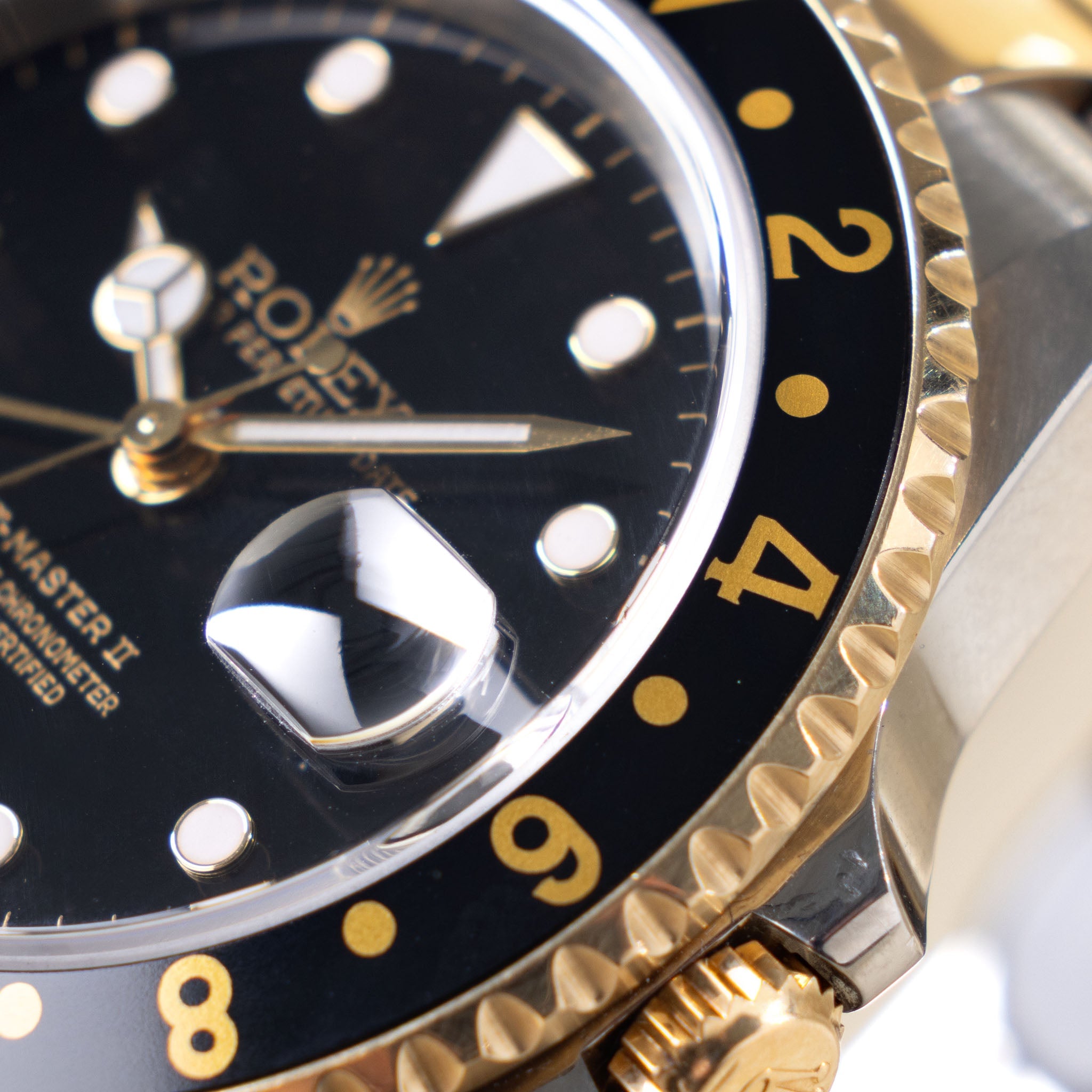 Rolex GMT-Master II ref 16713 LN Black Dial with Original Warranty Paper