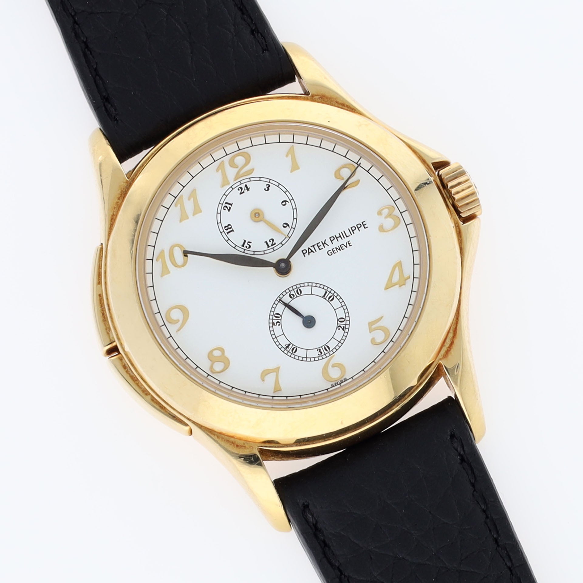 Patek Philippe Calatrava Travel Time 5134 Yellow Gold Breguet Numerals