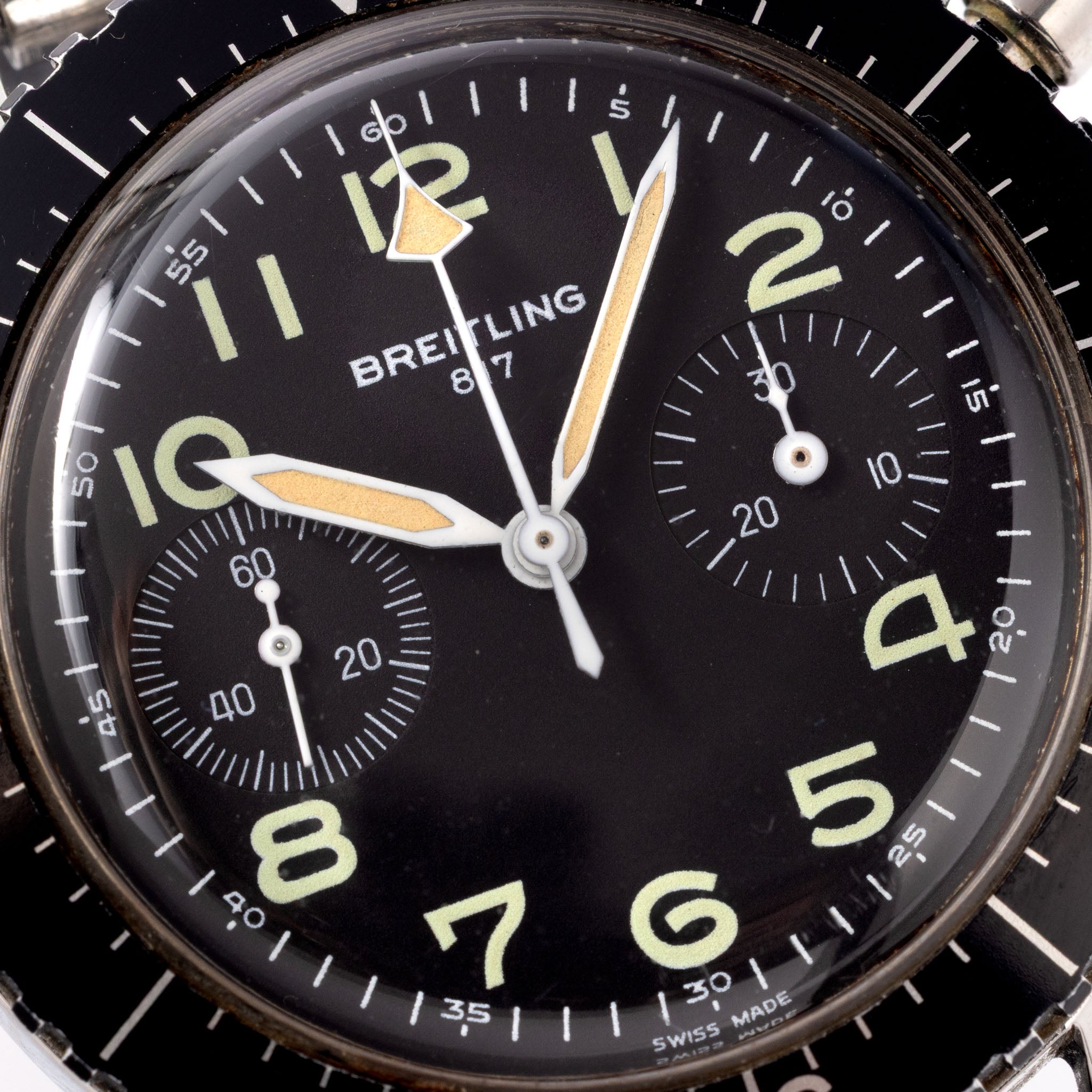 Breitling ref. 817 Italian Army Issued Chronograph with Original Box