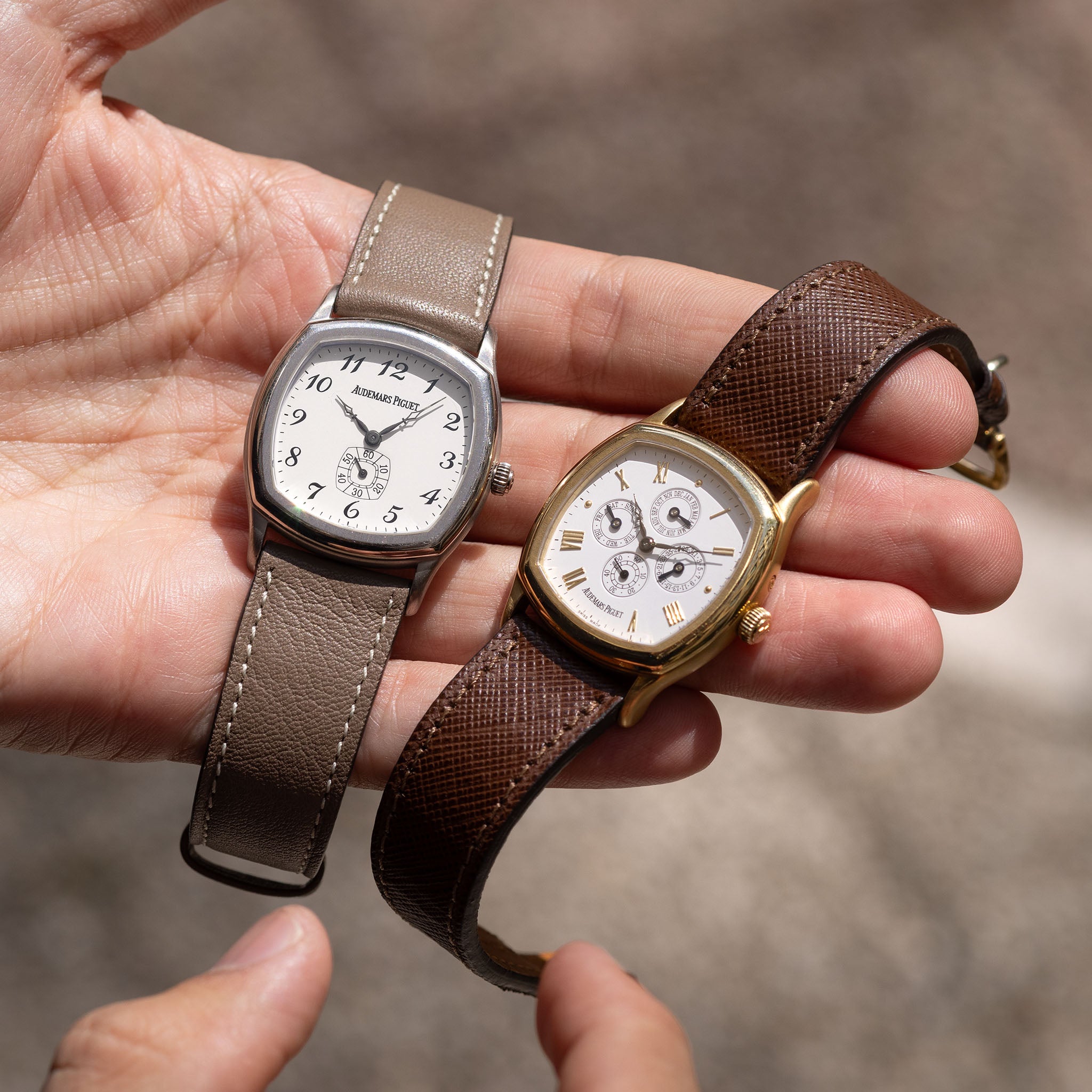 Audemars Piguet  "John Schaeffer" 14994BC White "Breguet Numerals" Dial  in 18k White Gold