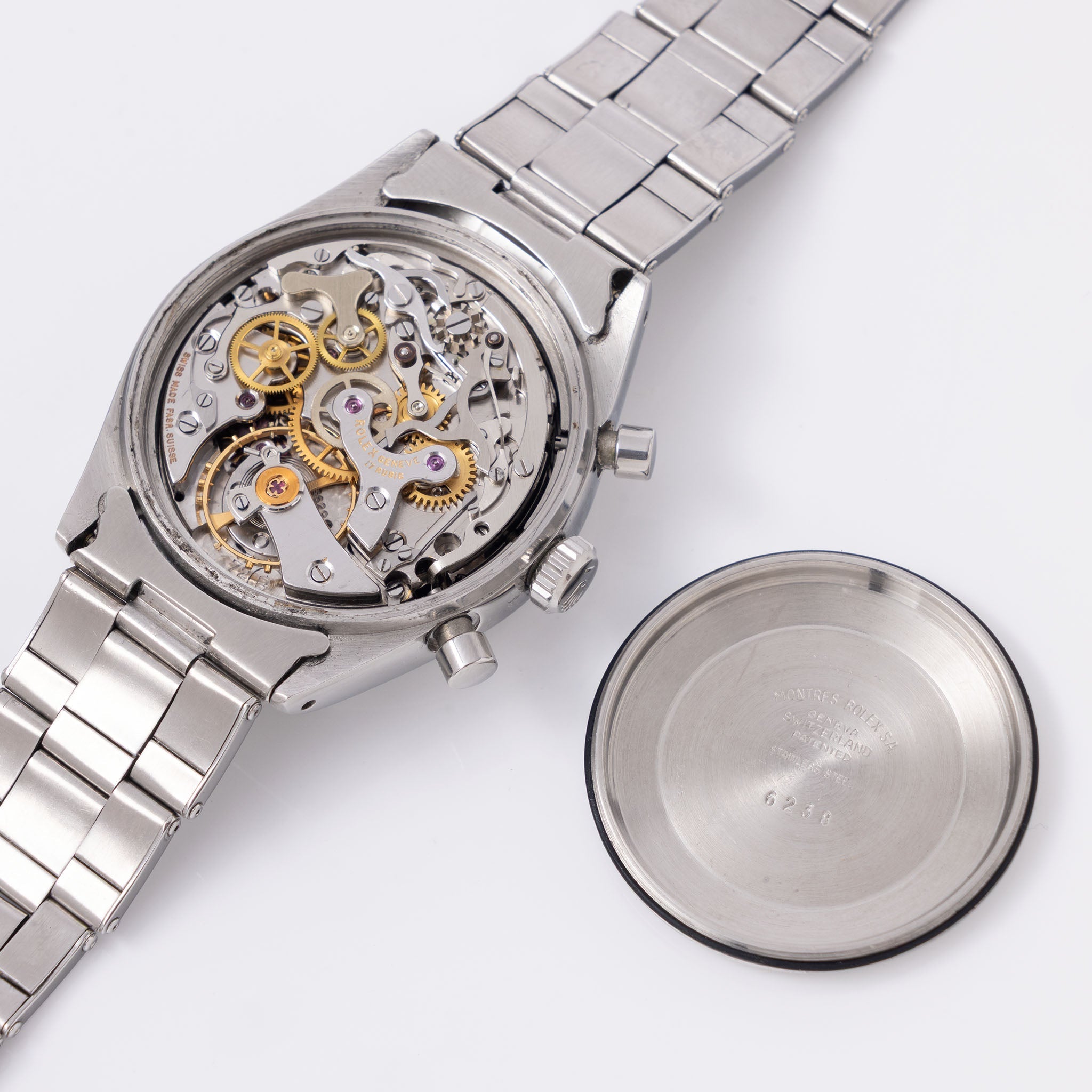 Rolex Chronograph "Pre-Daytona" 6238 Silver Dial