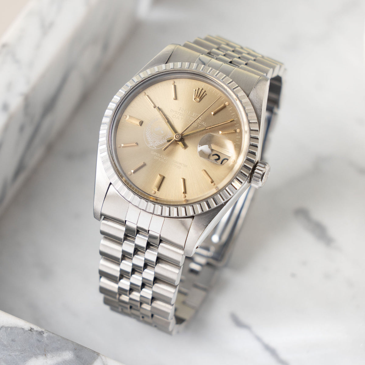 Rolex Datejust 16030 "Saudi Border Forces" Crest Dial