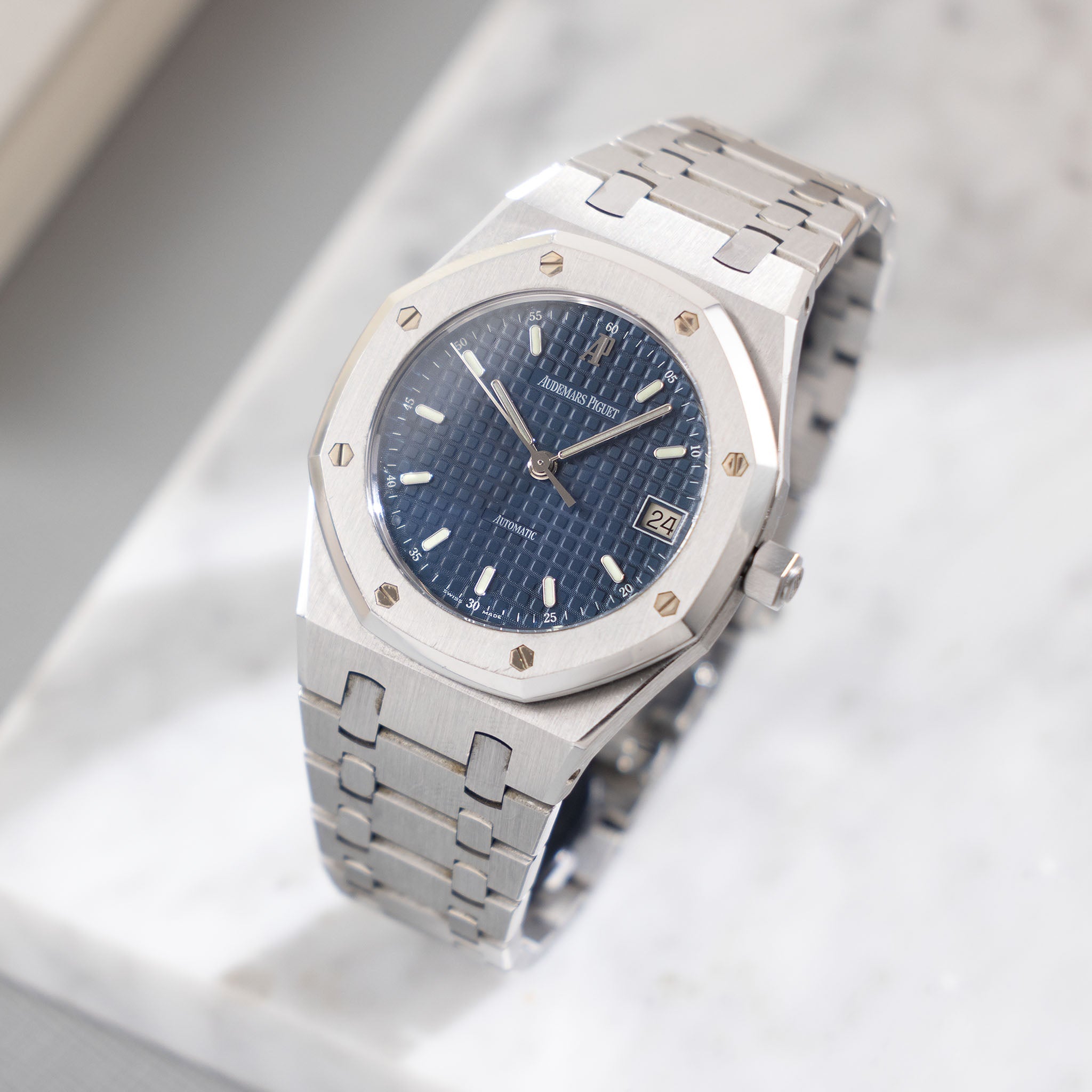 Audemars Piguet Royal-Oak 14790ST Mk3 Blue Dial