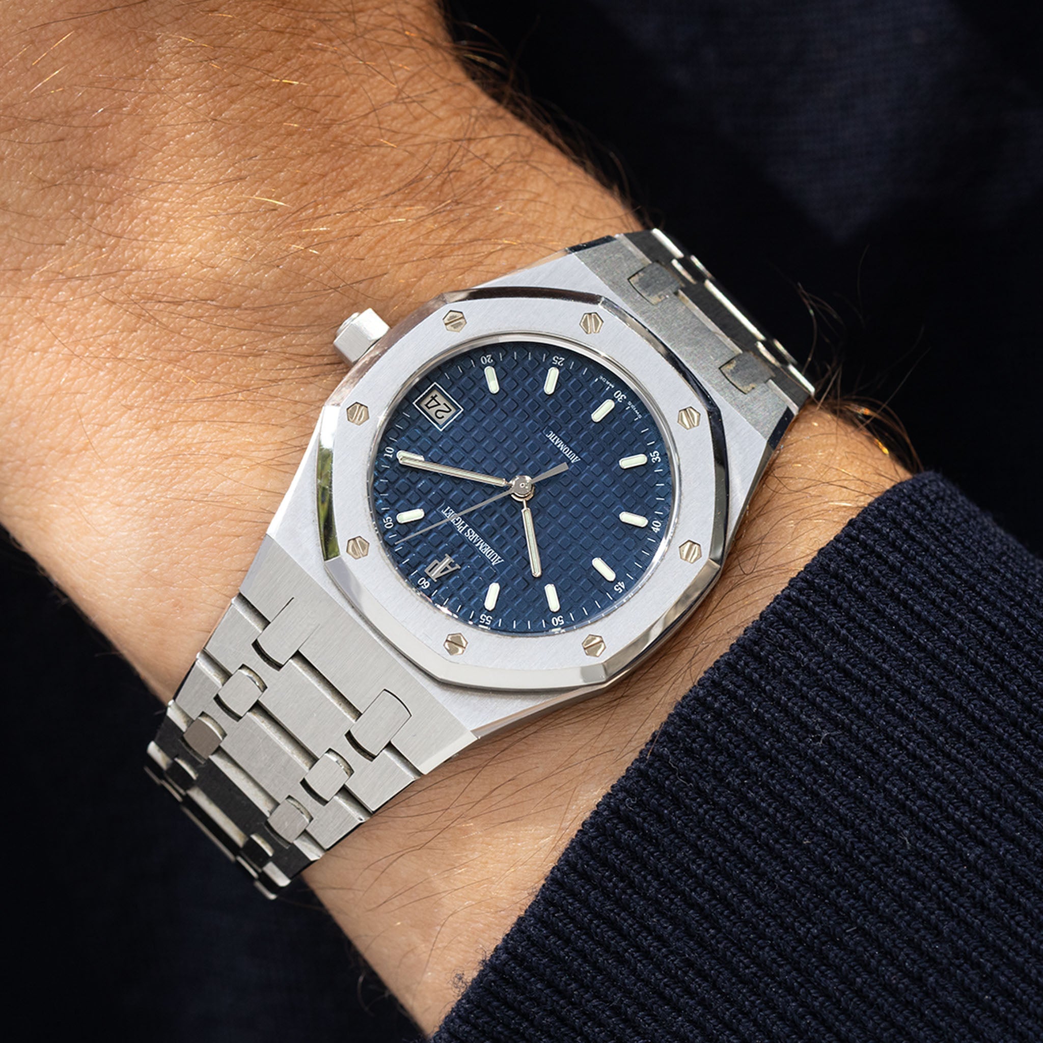 Audemars Piguet Royal-Oak 14790ST Mk3 Blue Dial