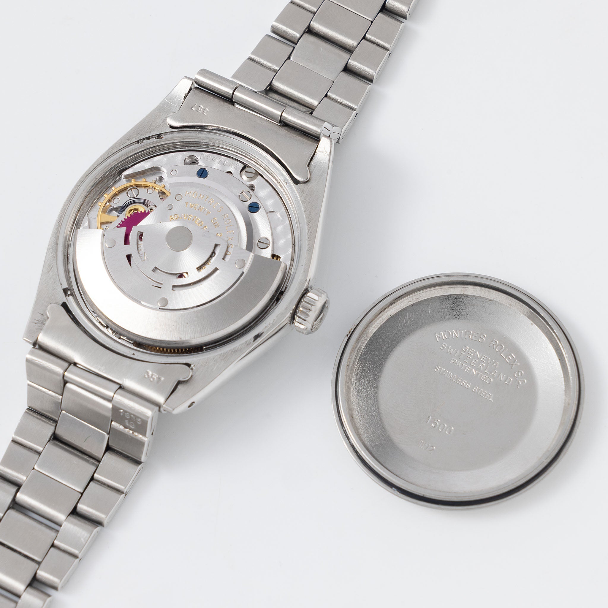 Rolex Oyster-Perpetual Date 1500 Black Qaboos Dial