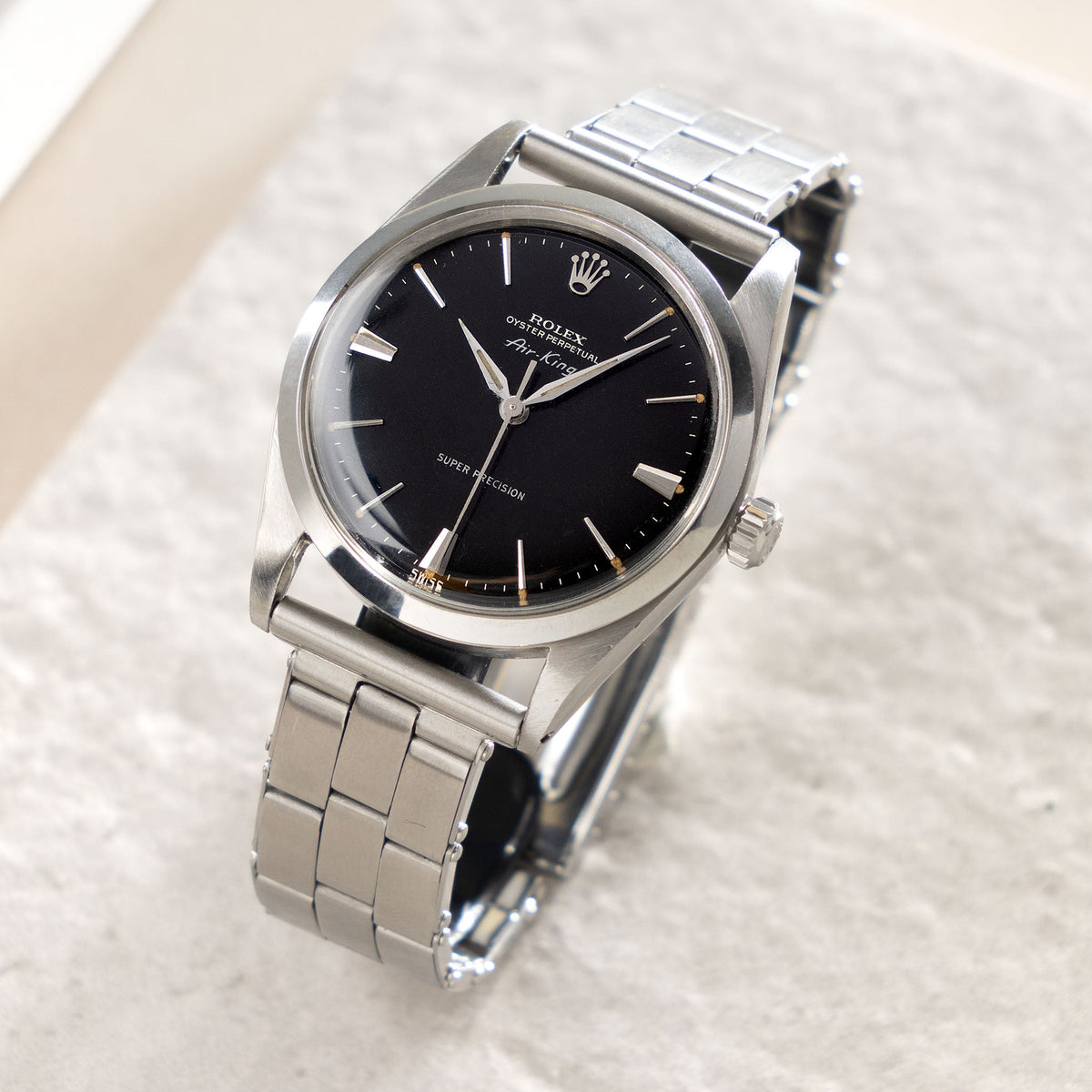 Rolex Air-King 5504 Swiss Only Gilt Dial