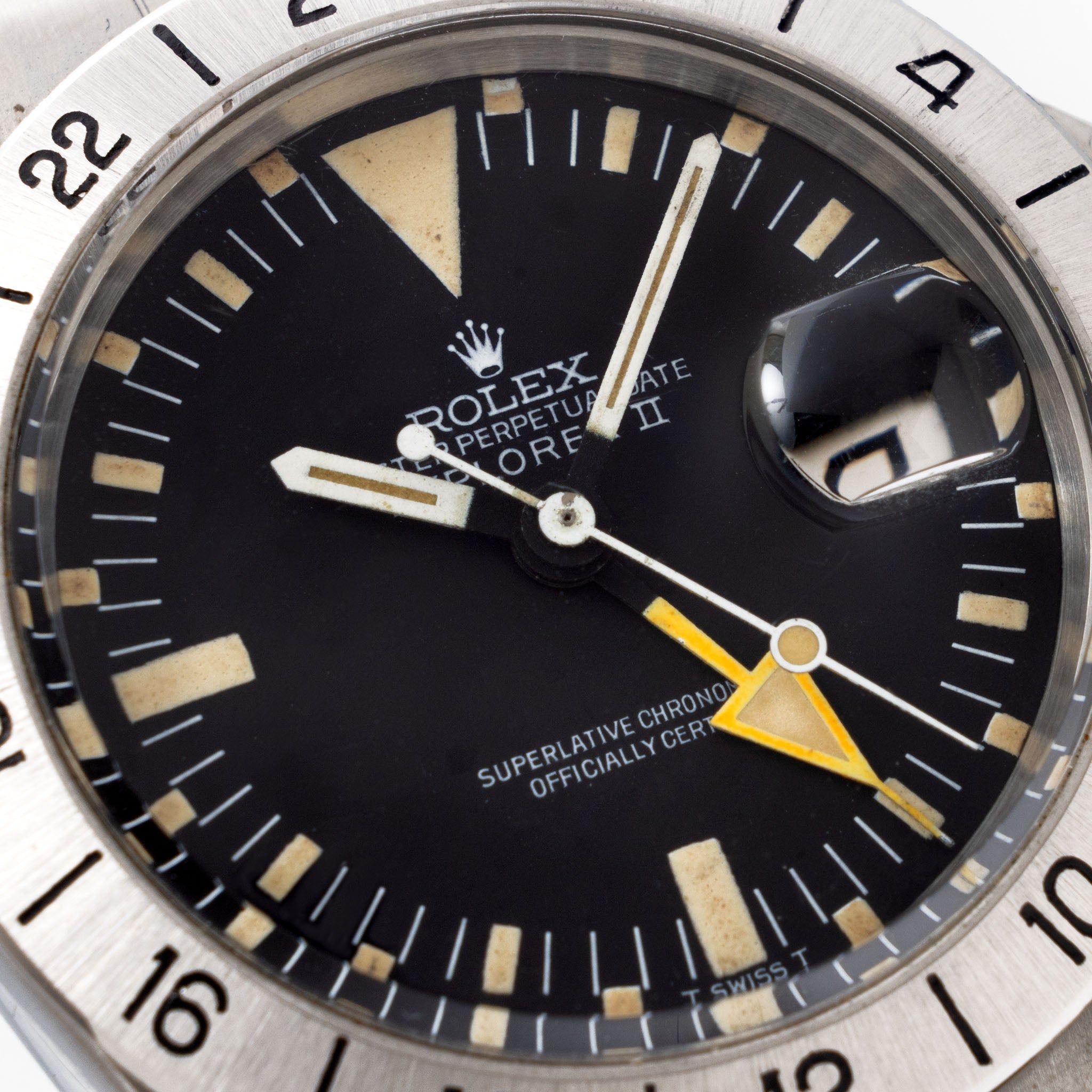 Rolex Explorer II 1655 MK2 Frog Foot Dial Albino 