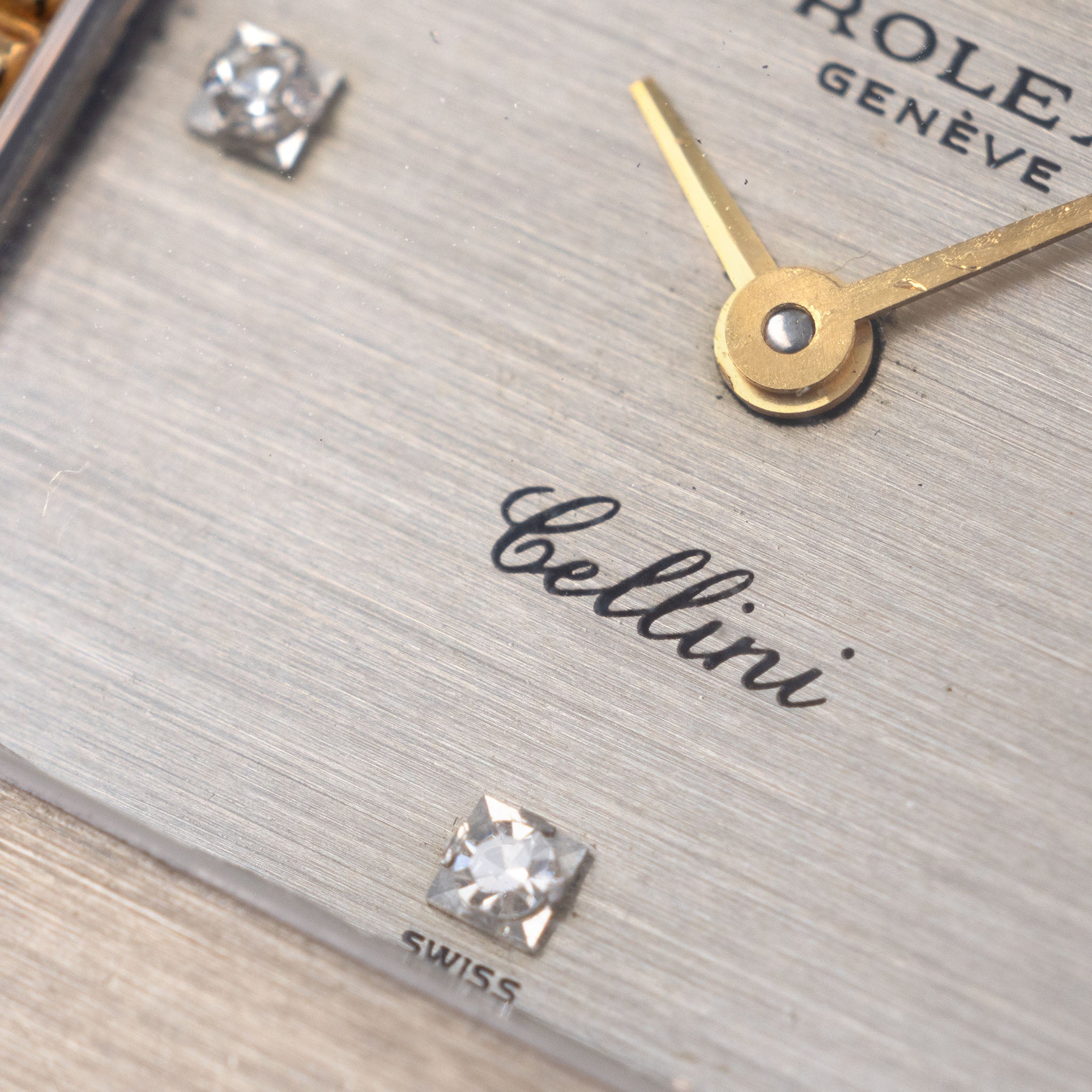 Rolex Cellini King Midas ref. 4143 Asymmetric in 18k White Gold 