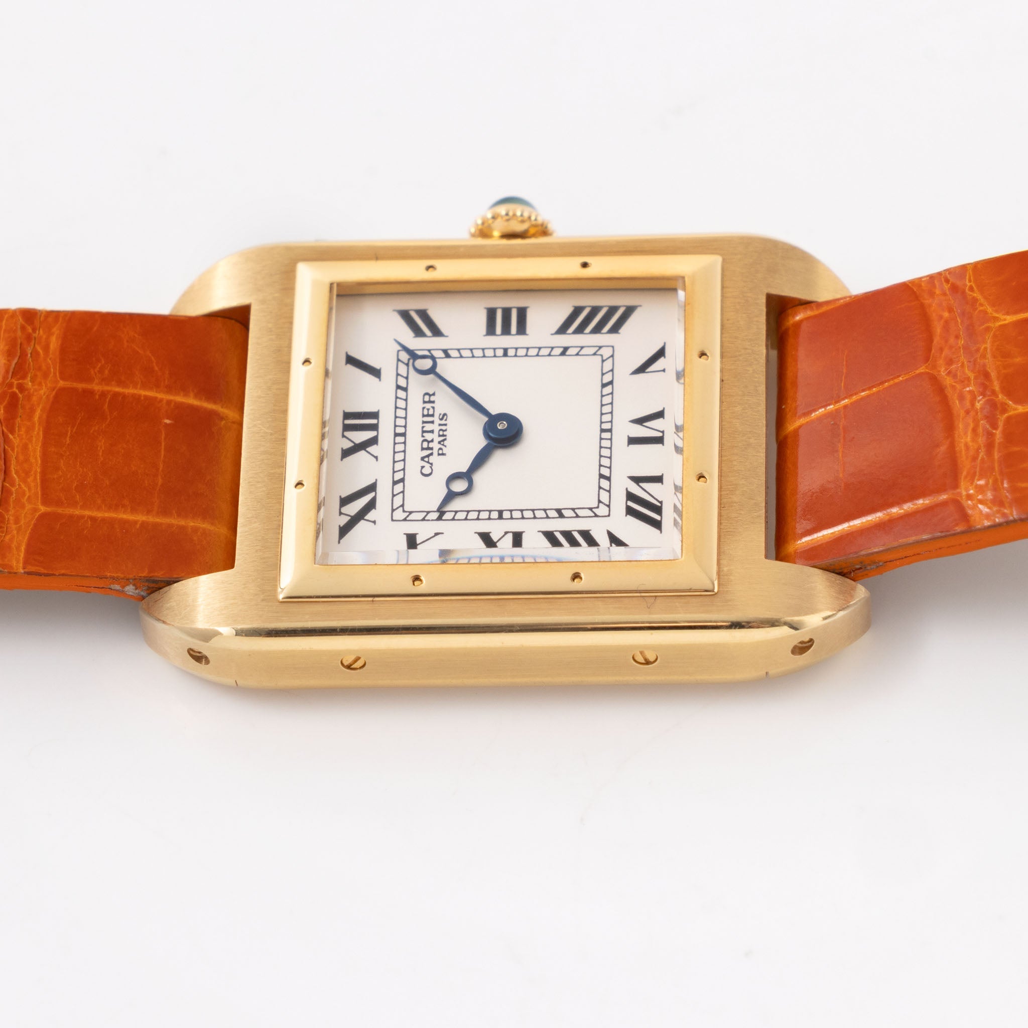 Cartier Santos Dumont 1913 Limited edition CPCP ref 2697 in 18 yellow gold Paris dial