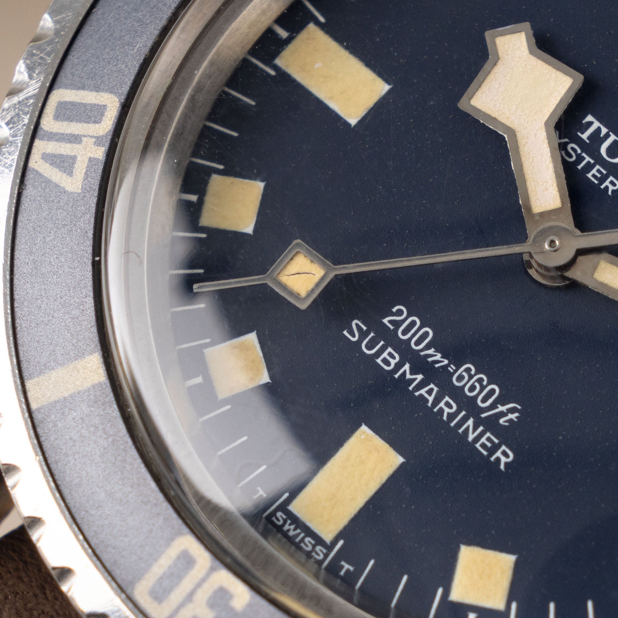 Tudor Submariner Snowflake Blue dial ref 9401