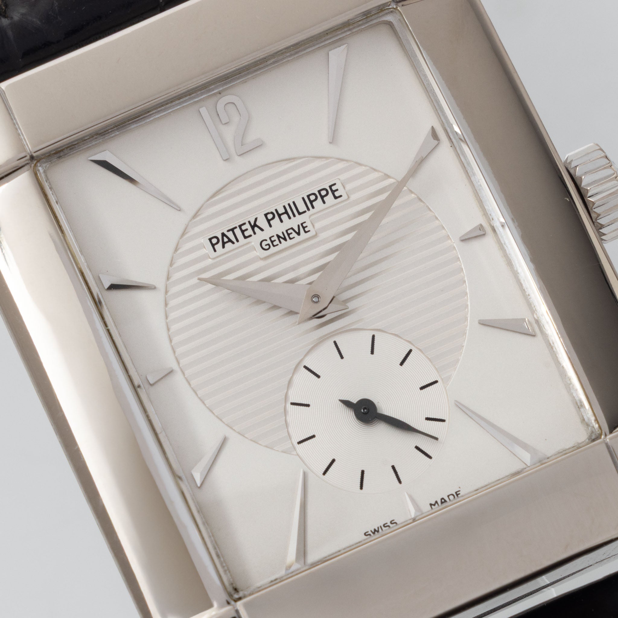 Patek Philippe Gondolo Silver dial in 18 k white gold ref 5111G