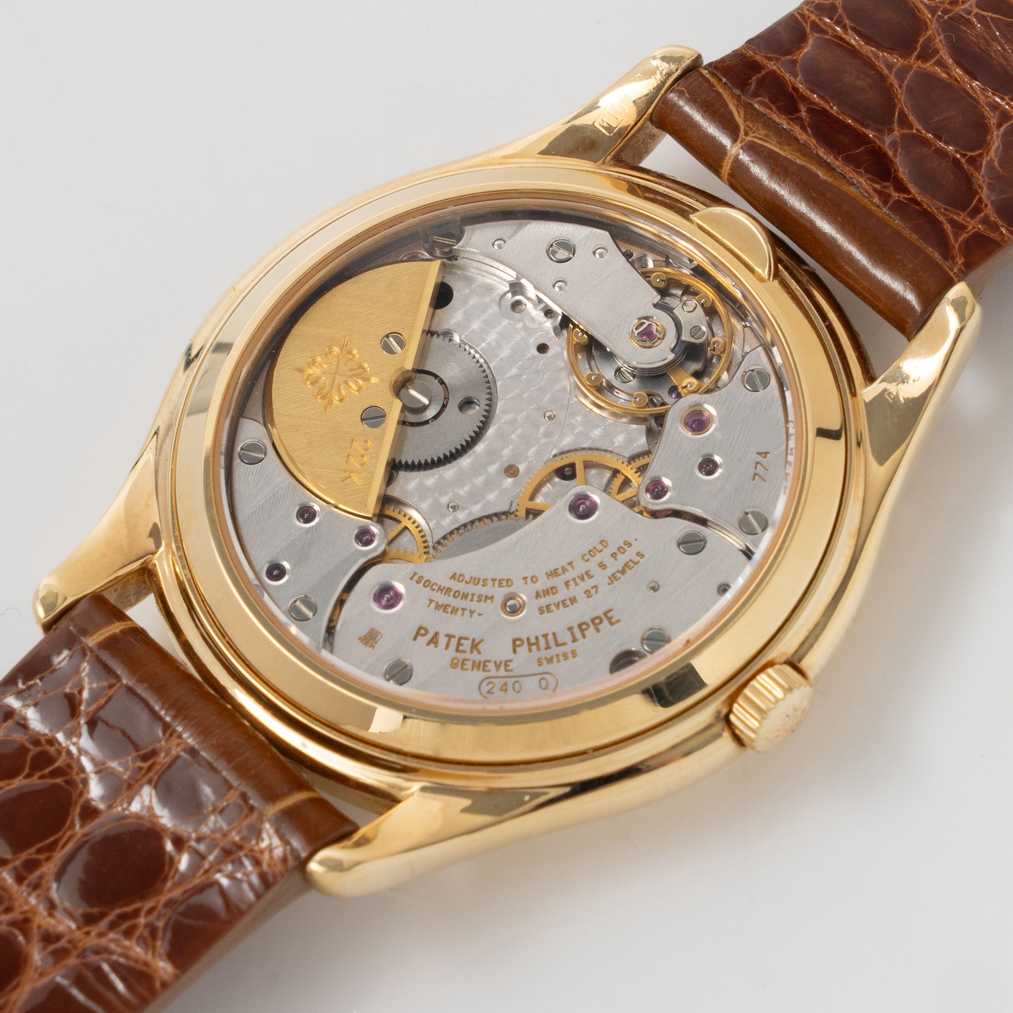 Patek Philippe Perpetual Calendar 3940J 2nd Series with Box and Papers in 18k Yellow Gold