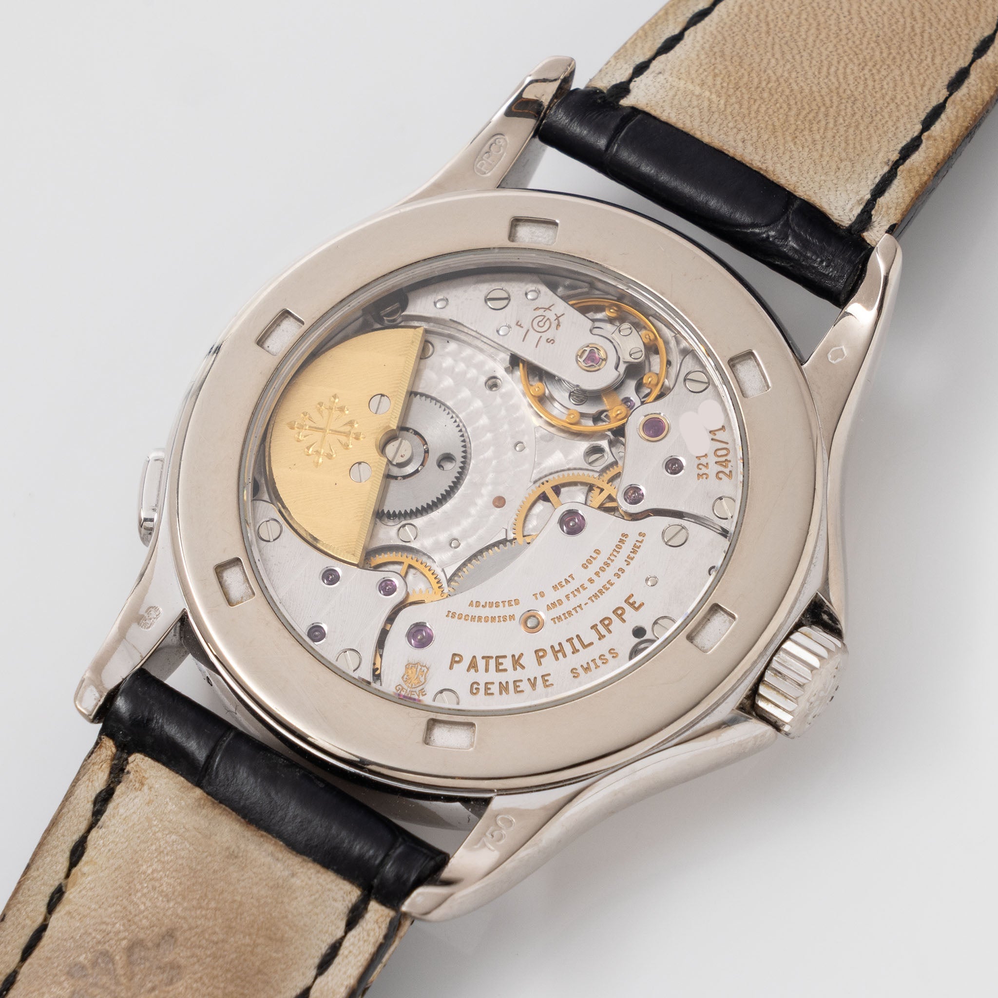 Patek Philippe World Time 5110G in 18k White Gold with Extract from the Archives
