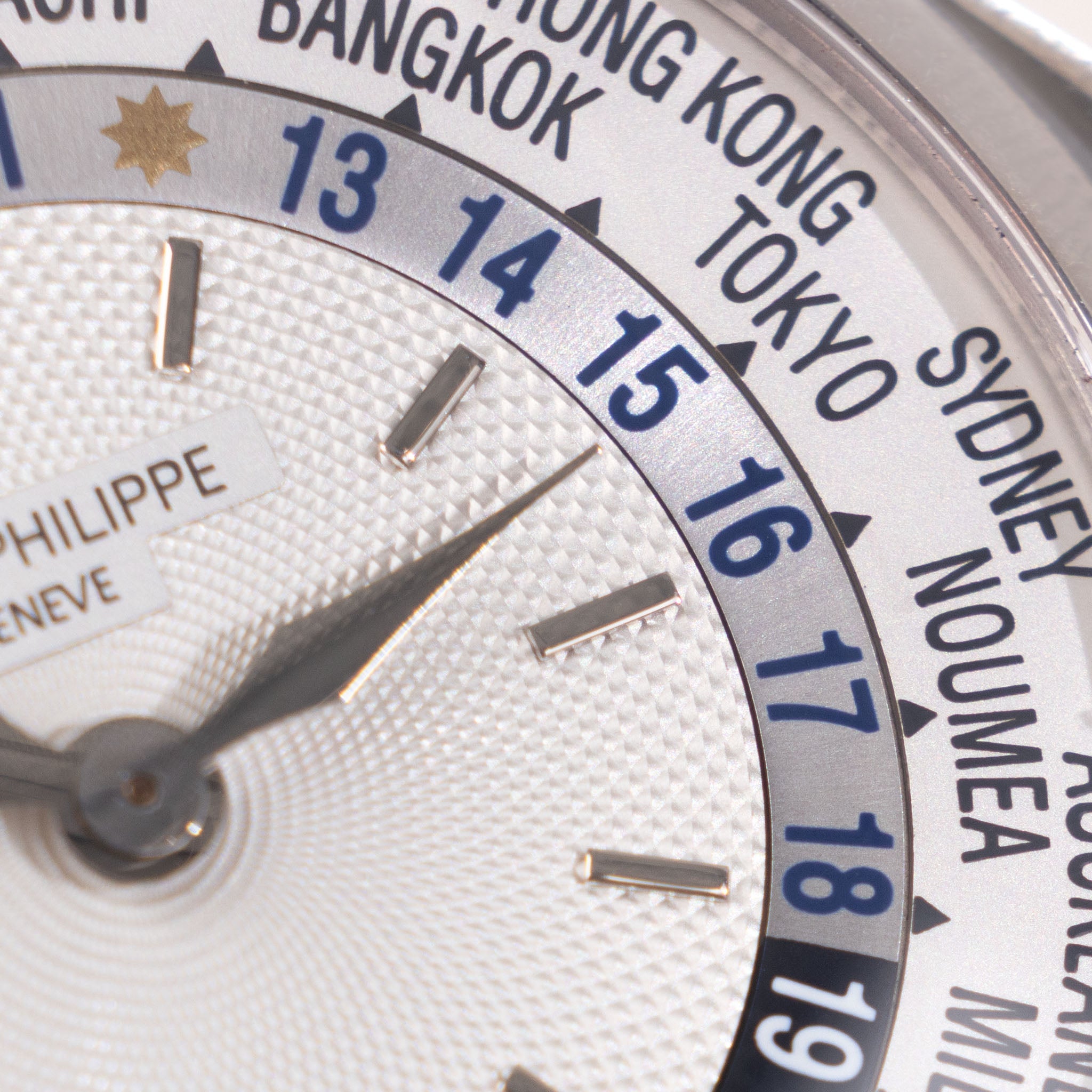 Patek Philippe World Time 5110G in 18k White Gold with Extract from the Archives