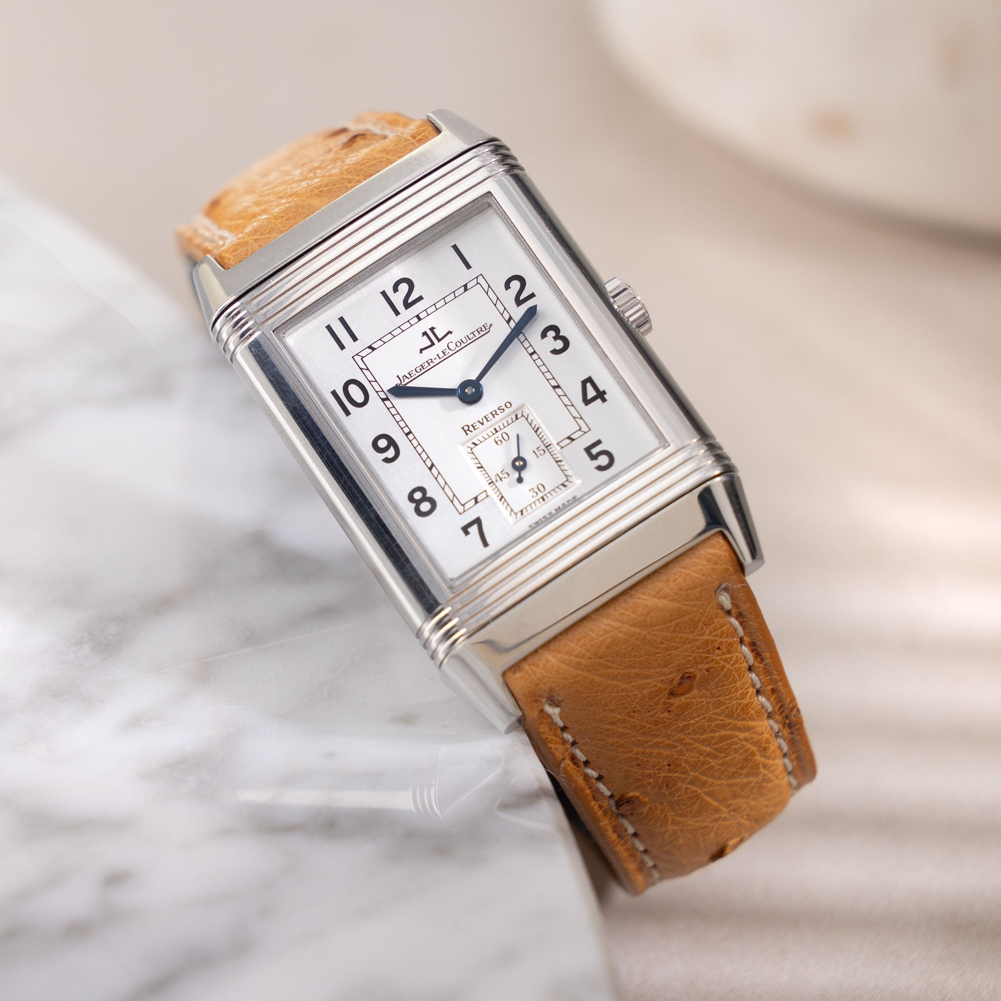Jaeger Lecoultre Reverso Grande Taille Silver dial ref 270.8.62