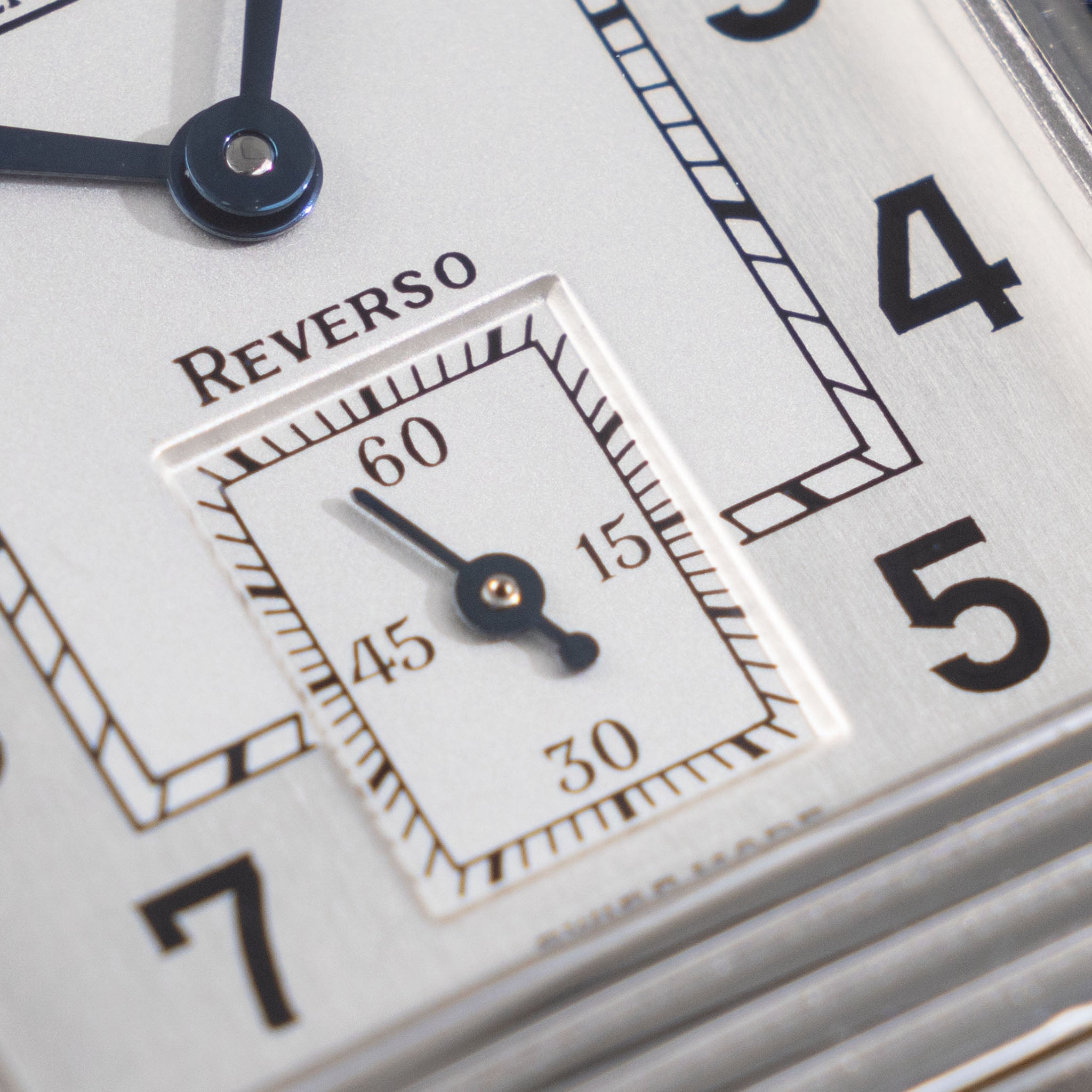 Jaeger Lecoultre Reverso Grande Taille Silver dial ref 270.8.62