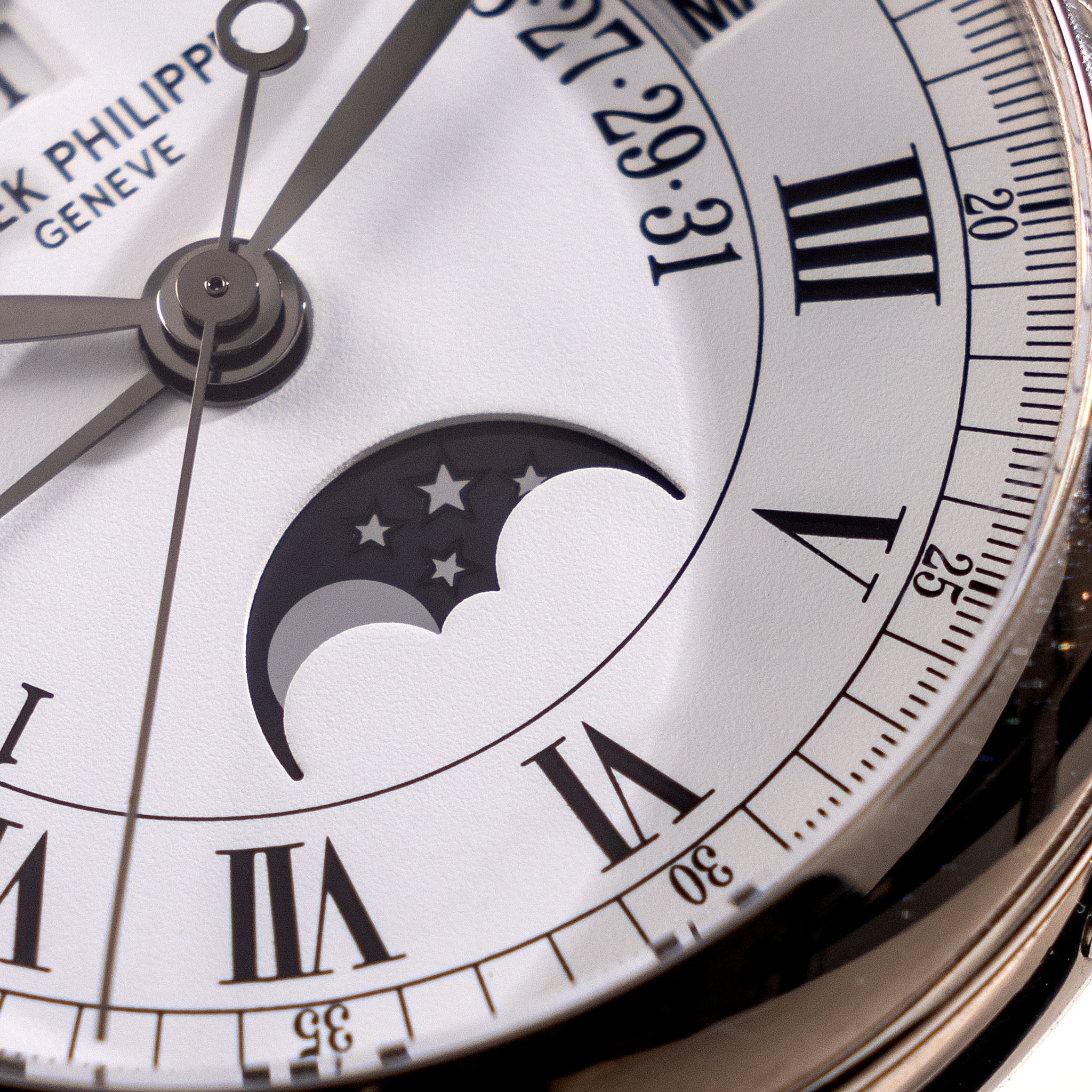 Patek Philippe Retrograde Perpetual Calendar 5059G Officer Case in 18k White Gold with Original Certificate of Origine