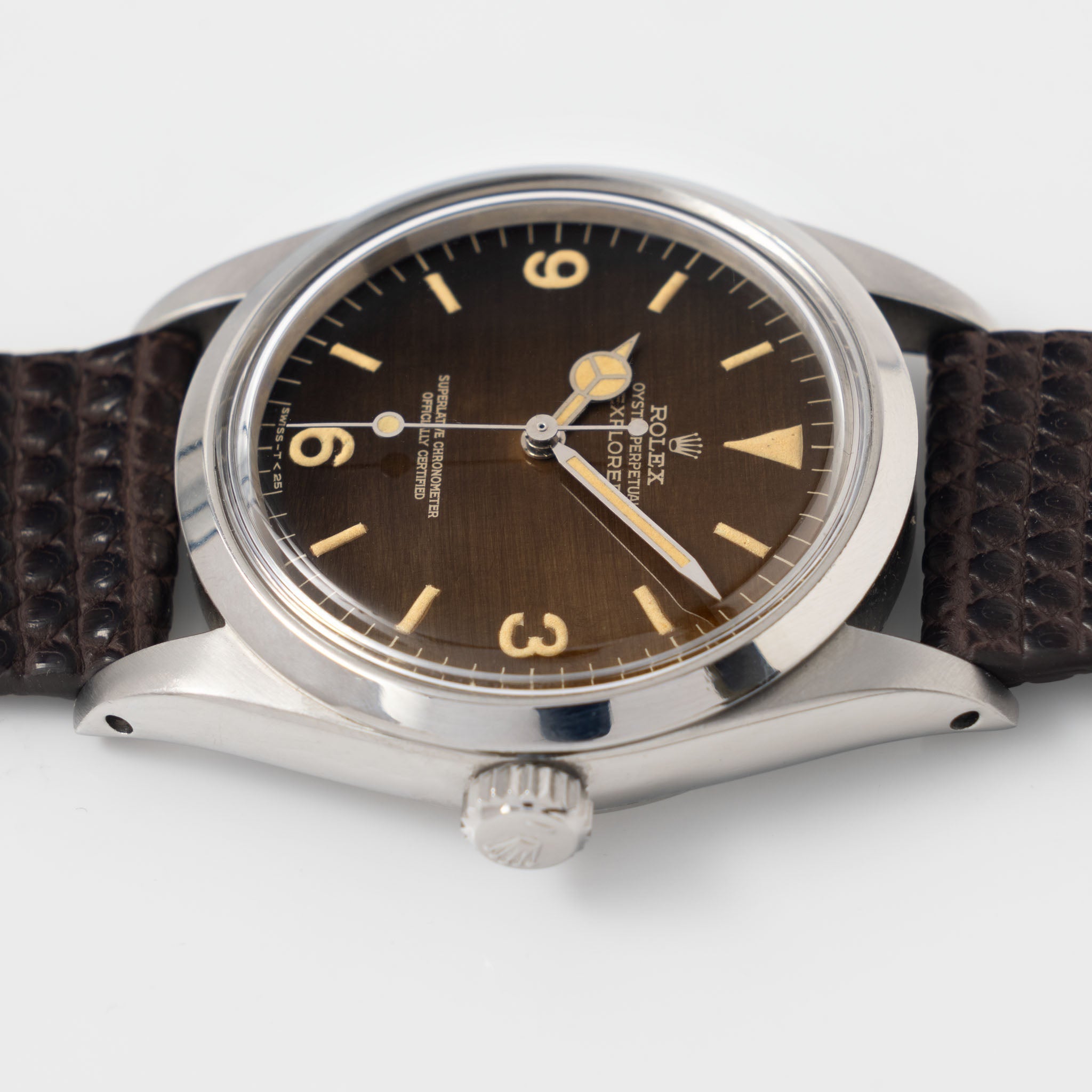Rolex Explorer 1016 Tropical Gilt Dial