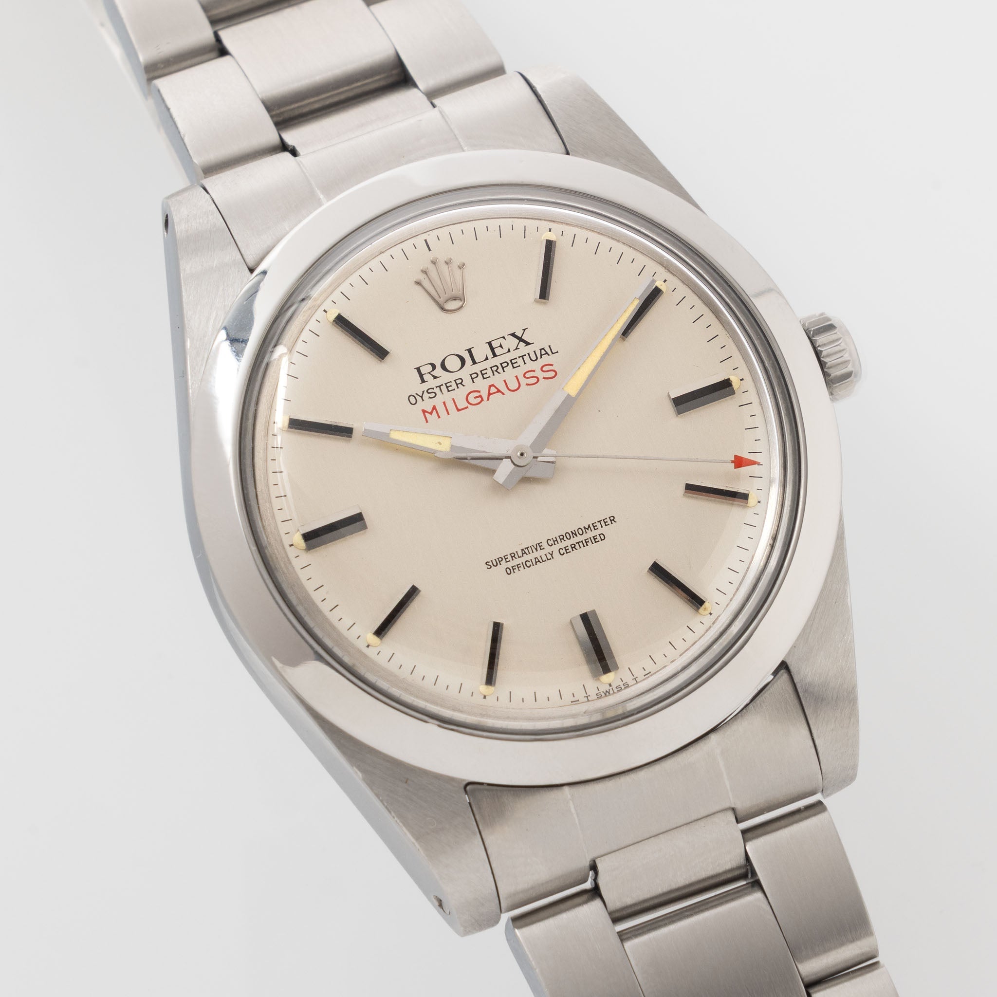Rolex Millgauss 1019 Silver Dial
