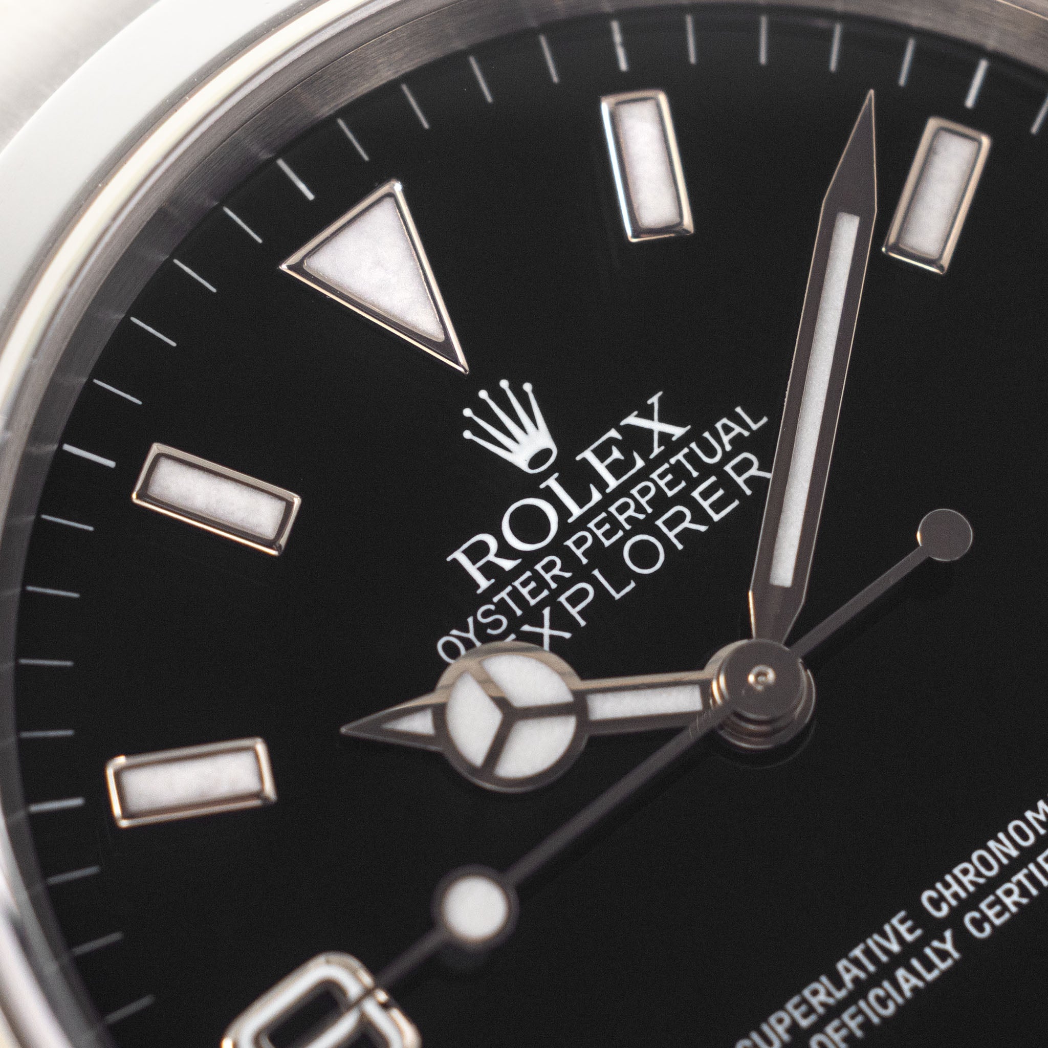 Rolex Explorer 114270 with Original Guarantee Paper