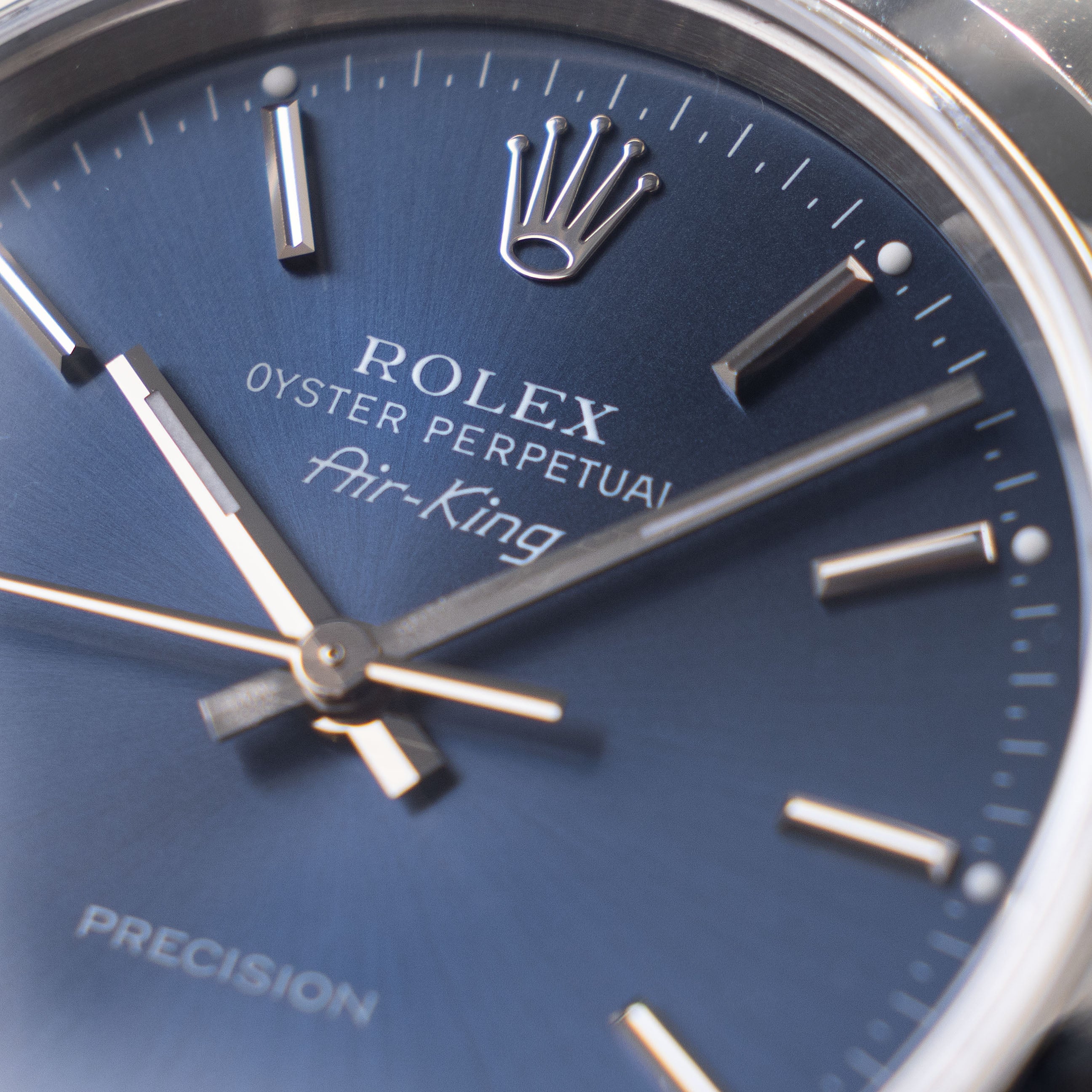 Rolex Air-King ref. 14000 Blue Soleil Dial