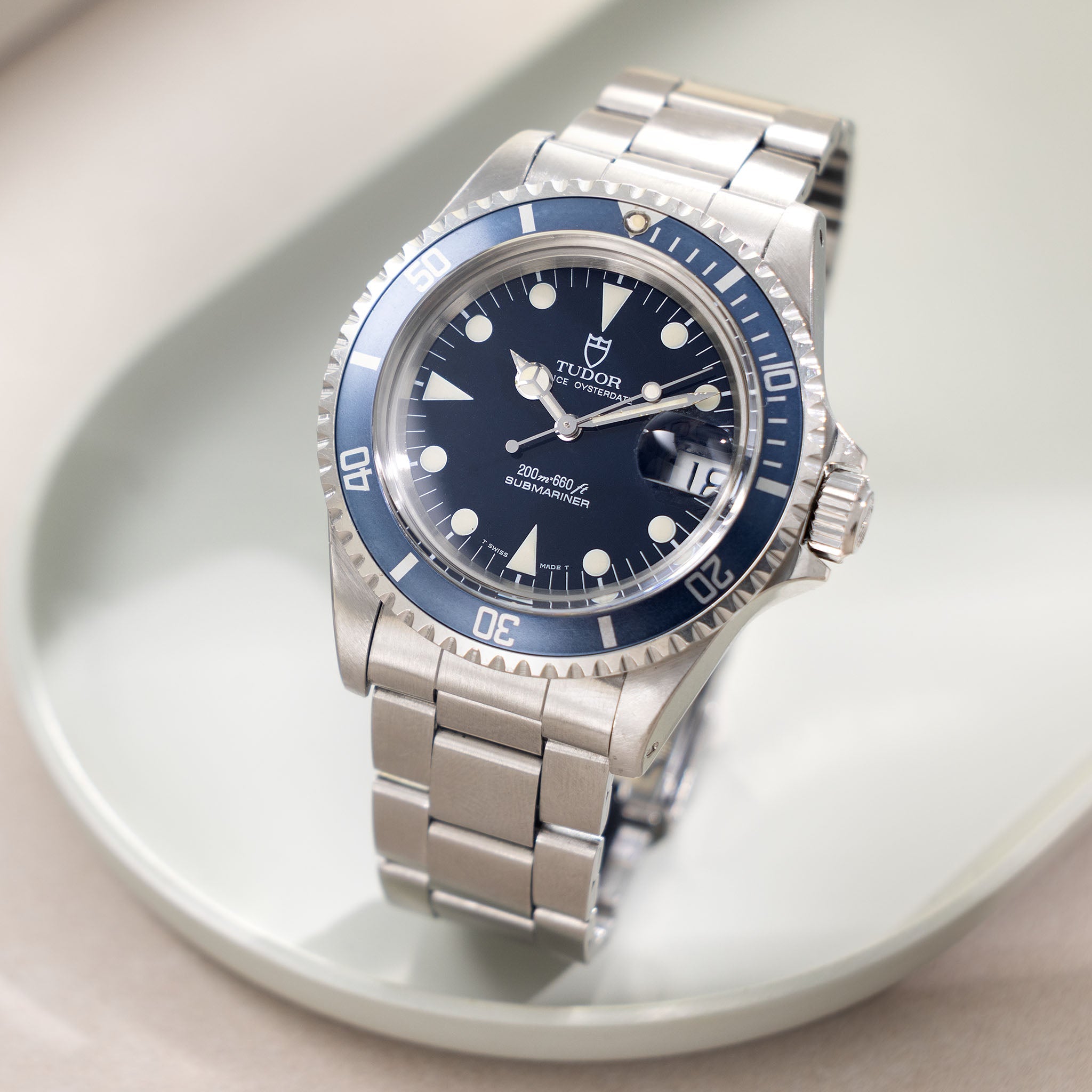 Tudor Submariner Date 79090 Blue Dial