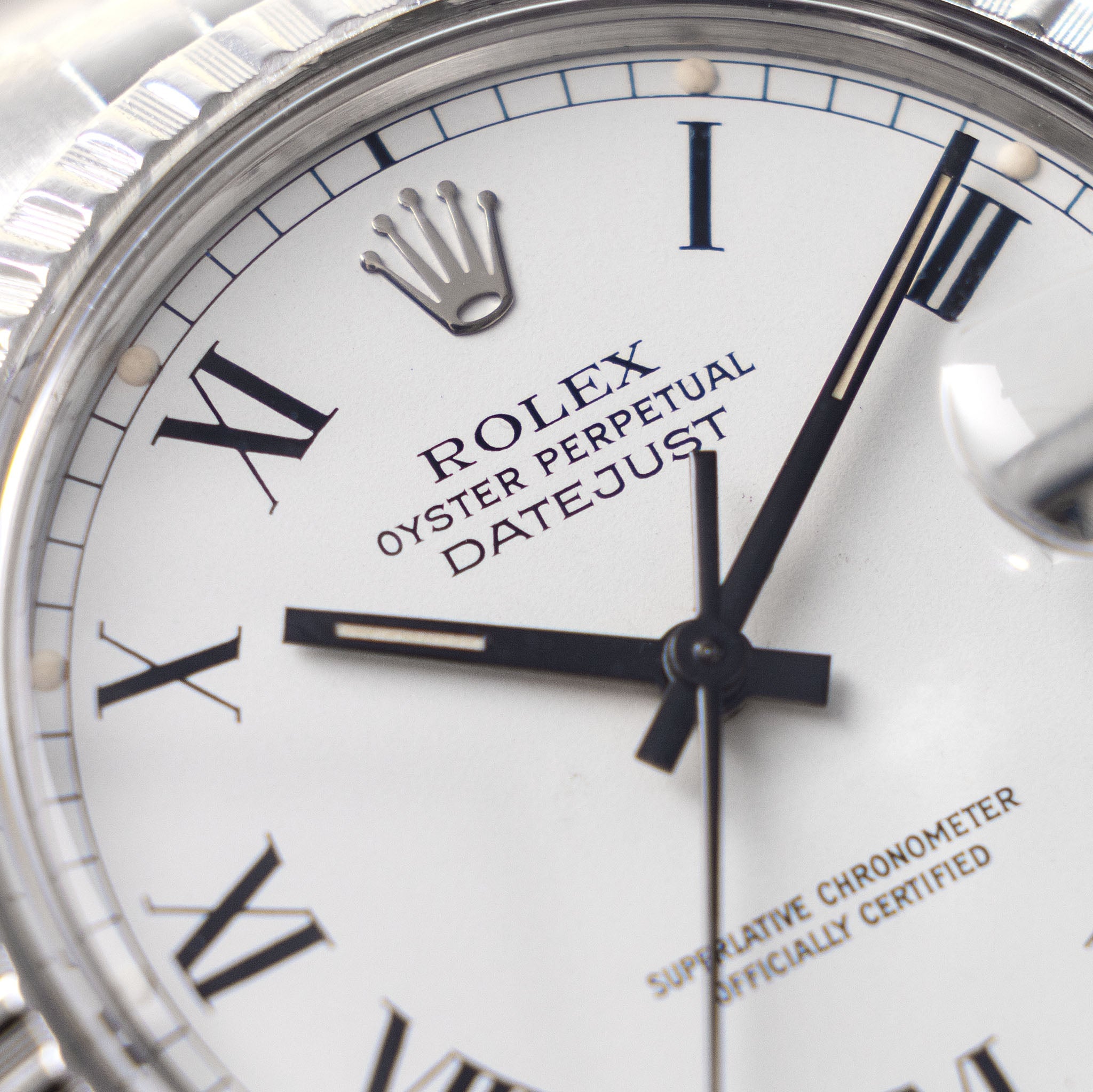 Rolex Datejust 16030 White Buckley Dial