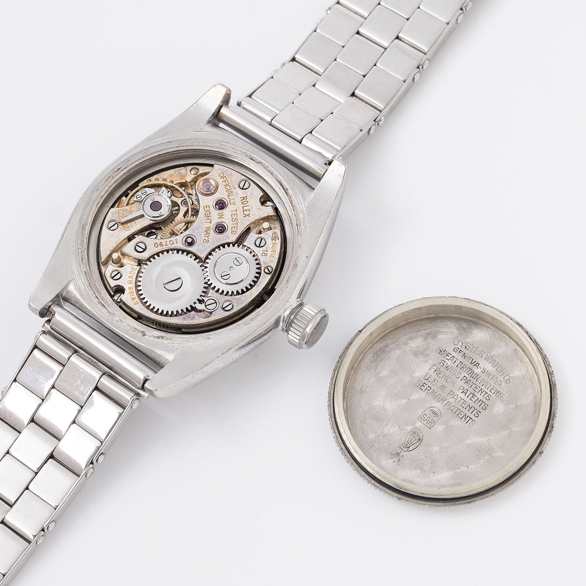 Rolex Oyster-Precision Flat Back ref. 2765 Creme Brûlée Dial