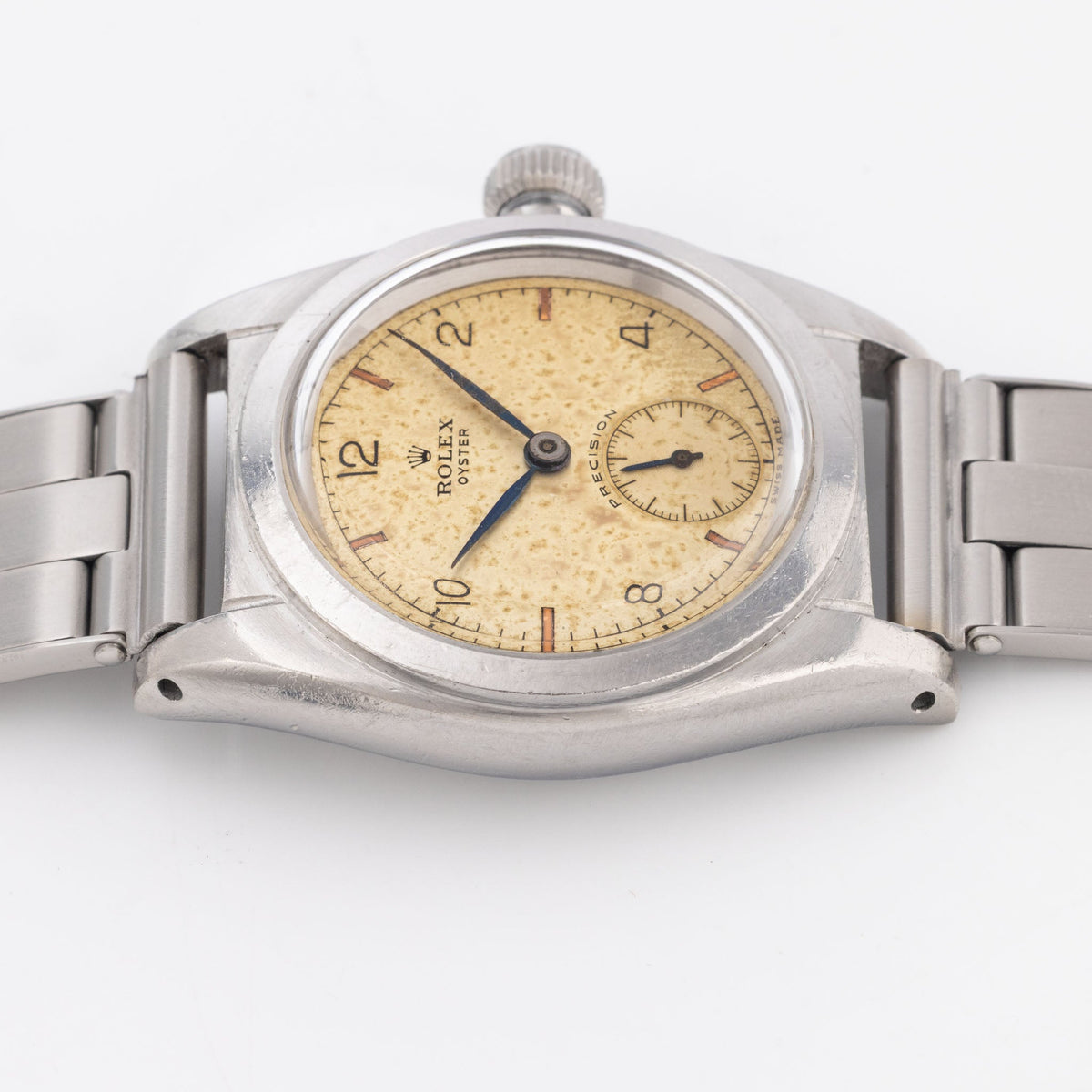 Rolex Oyster-Precision Flat Back ref. 2765 Creme Brûlée Dial