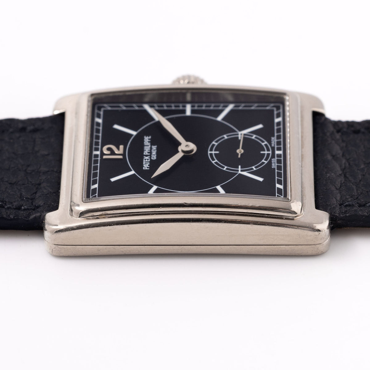 Patek Philippe Gondolo 5010G Black Dial in 18k White Gold