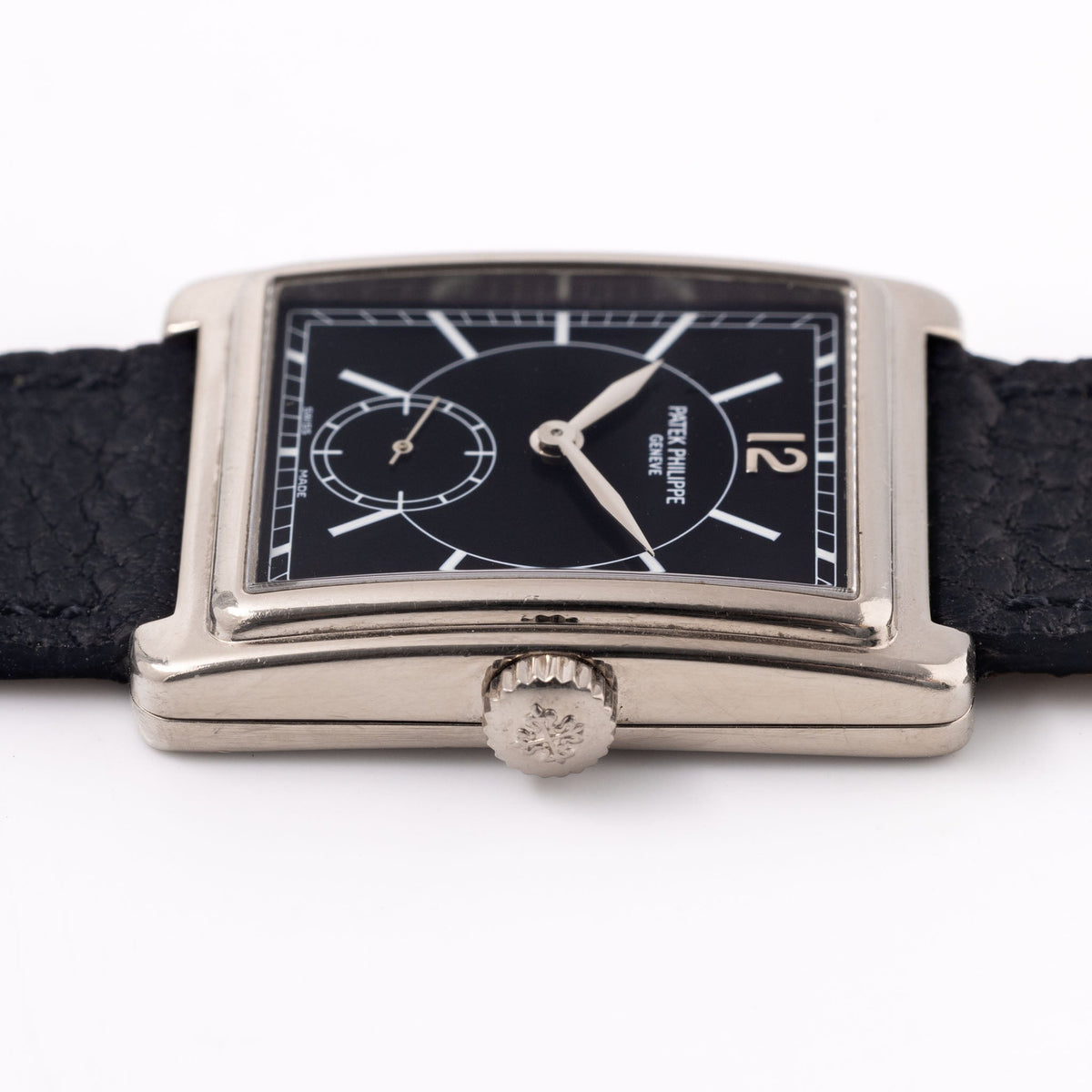 Patek Philippe Gondolo 5010G Black Dial in 18k White Gold