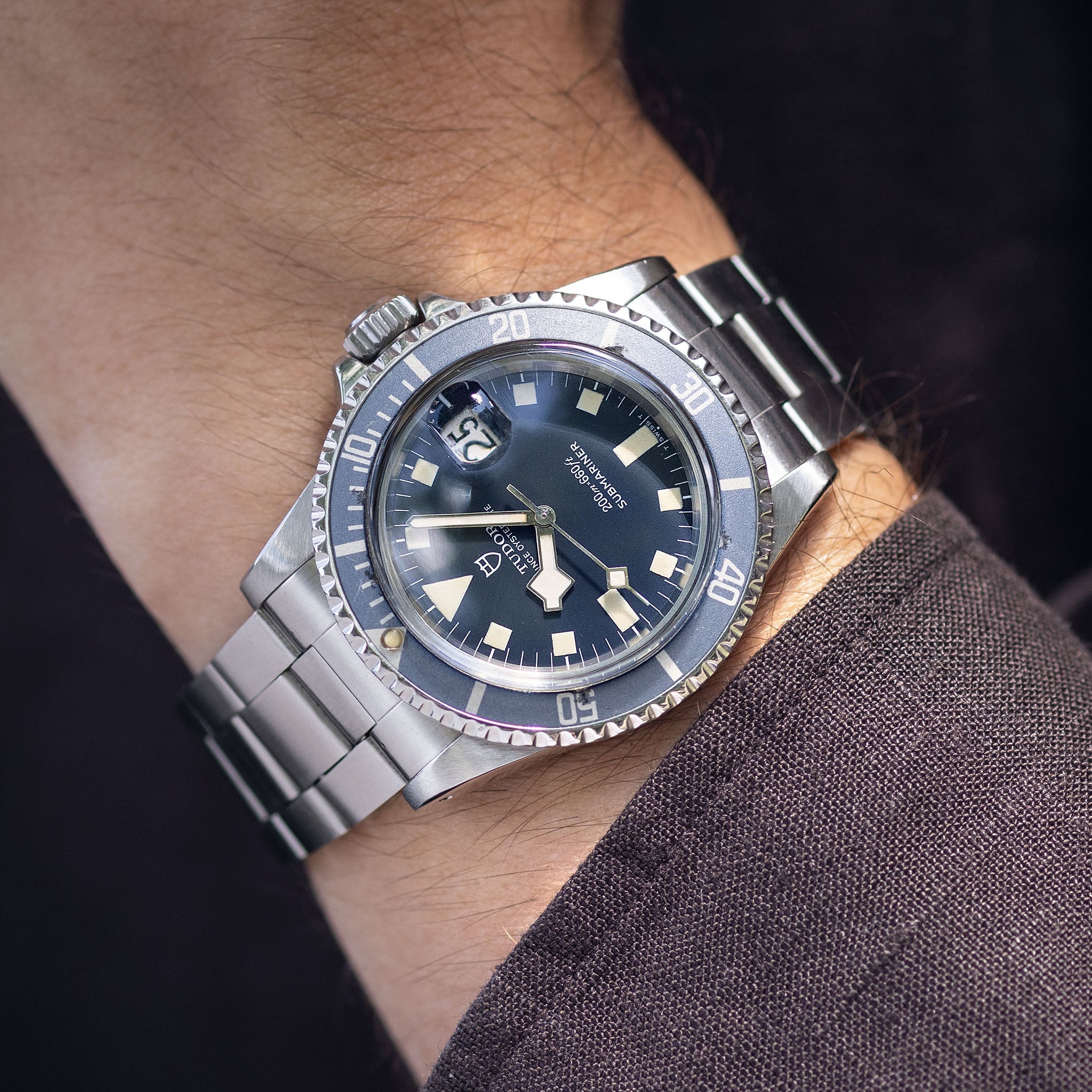 Tudor Submariner Snowflake ref. 9411/0 Blue Dial 
