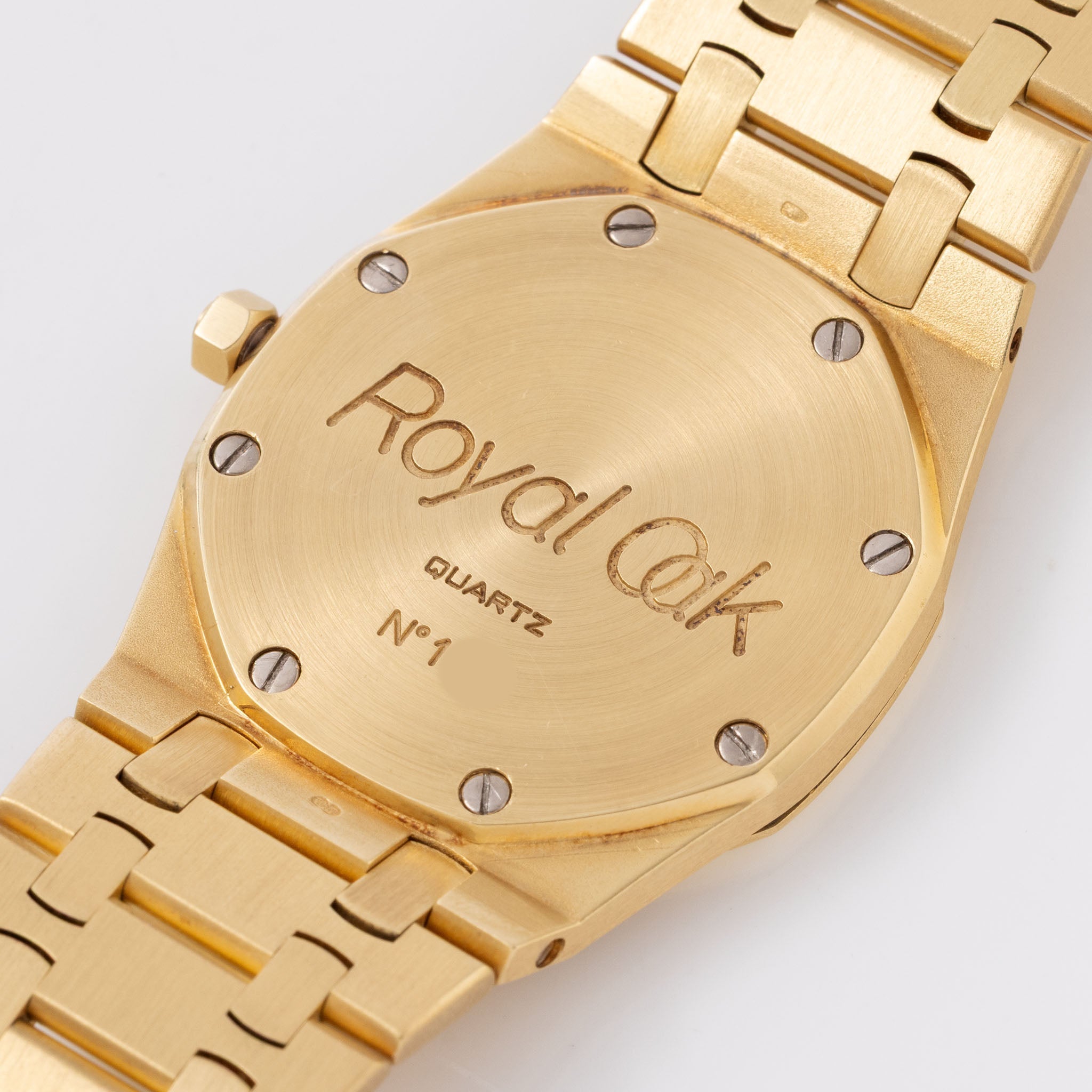 Audemars Piguet Royal-Oak Ultra Thin 56175BA in 18k Yellow Gold Cream