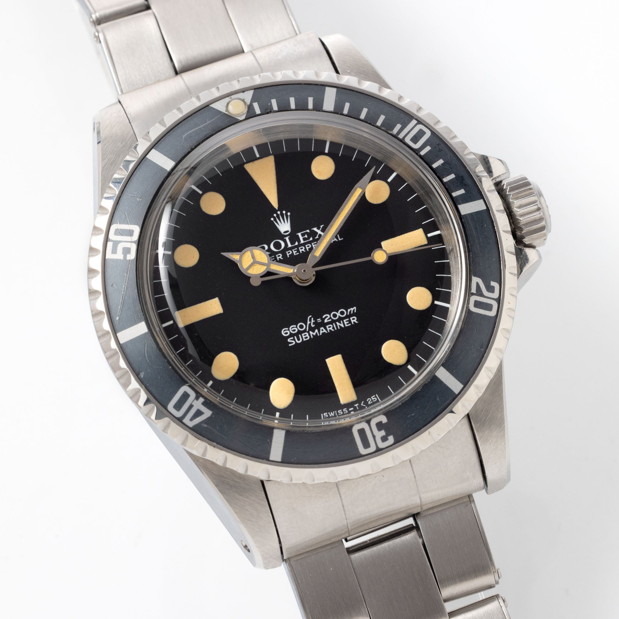 Rolex Submariner 5513 Maxi MK1 Dial with Vivid Patina