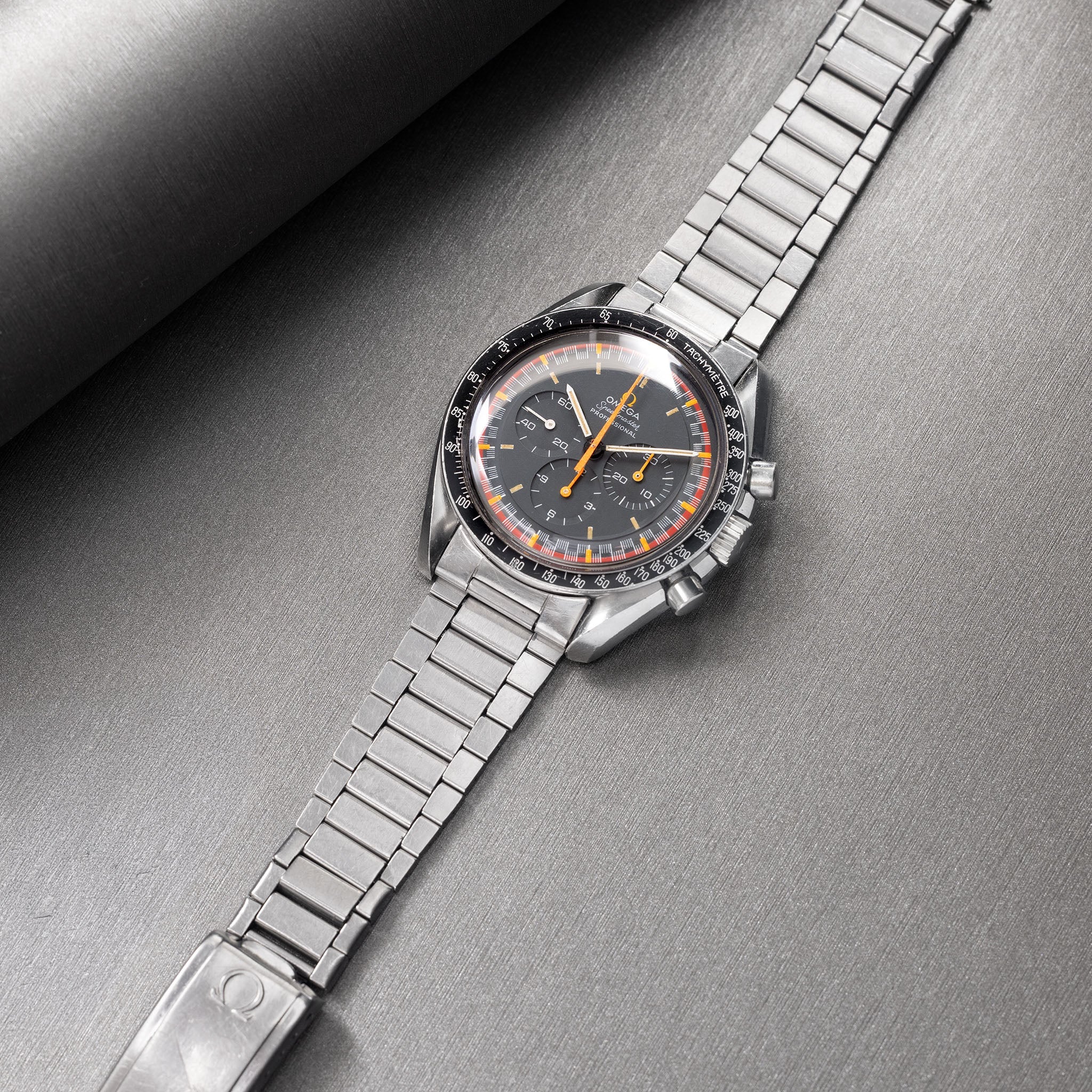 Omega Speedmaster 145.022-69 Grey Racing dial with Original Box and Booklet