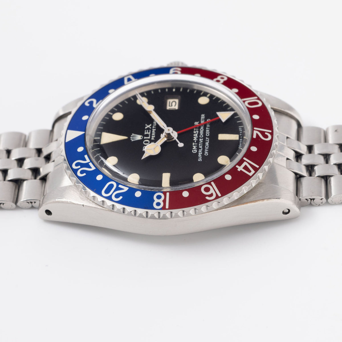 Rolex GMT Master Ref 1675 Long E Mk1  Exceptional Box and Papers Set