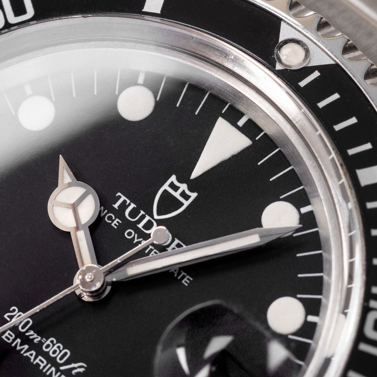 Tudor Submariner 79090 Black Dial with Original Warranty Paper